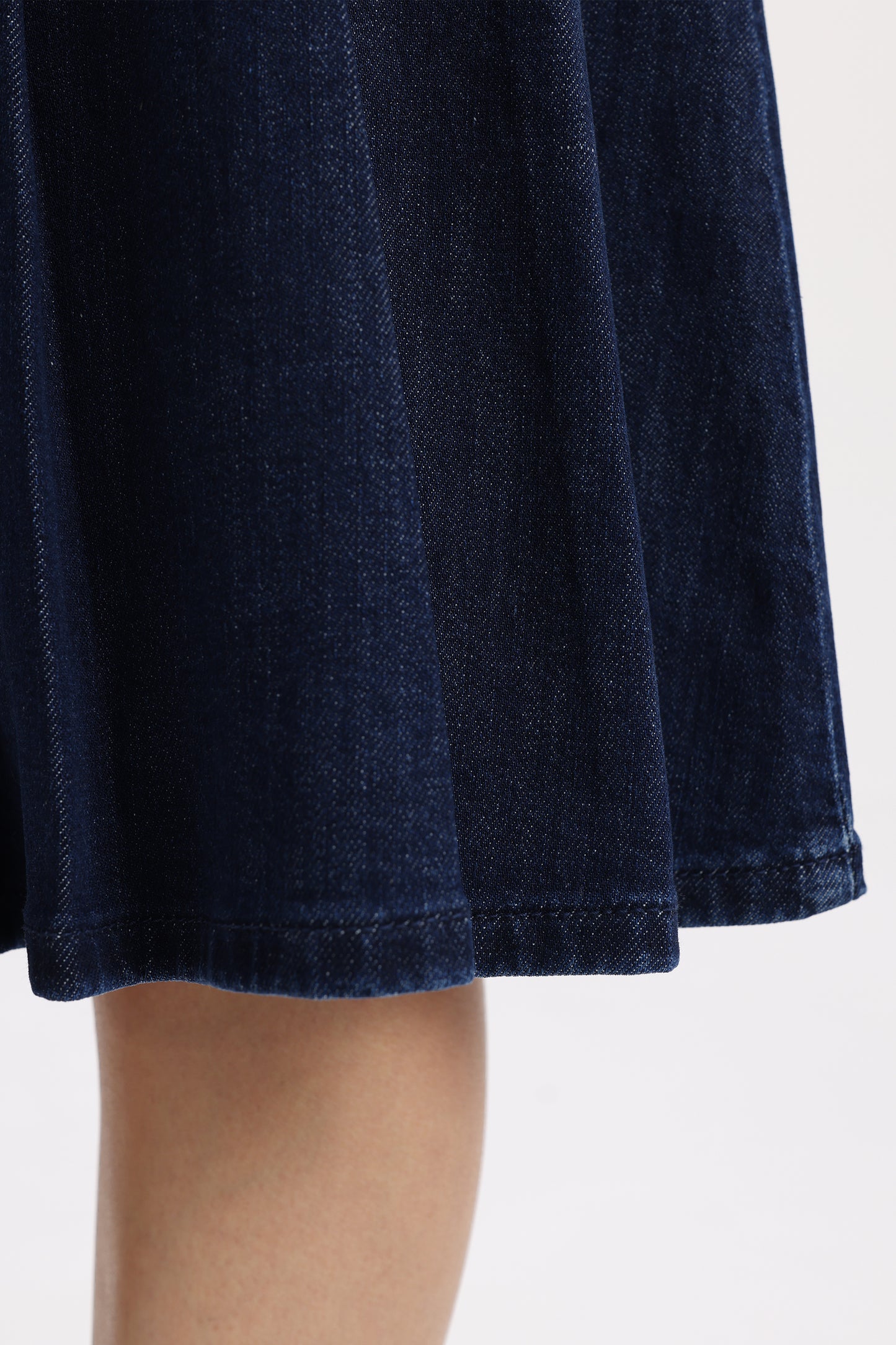 CAIUS HIGH RISE PLEATED SKIRT