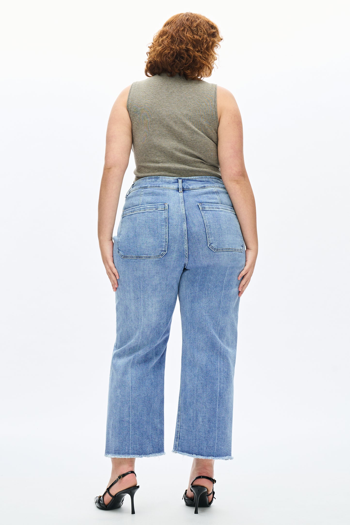 PLUS HIGH RISE WIDE LEG