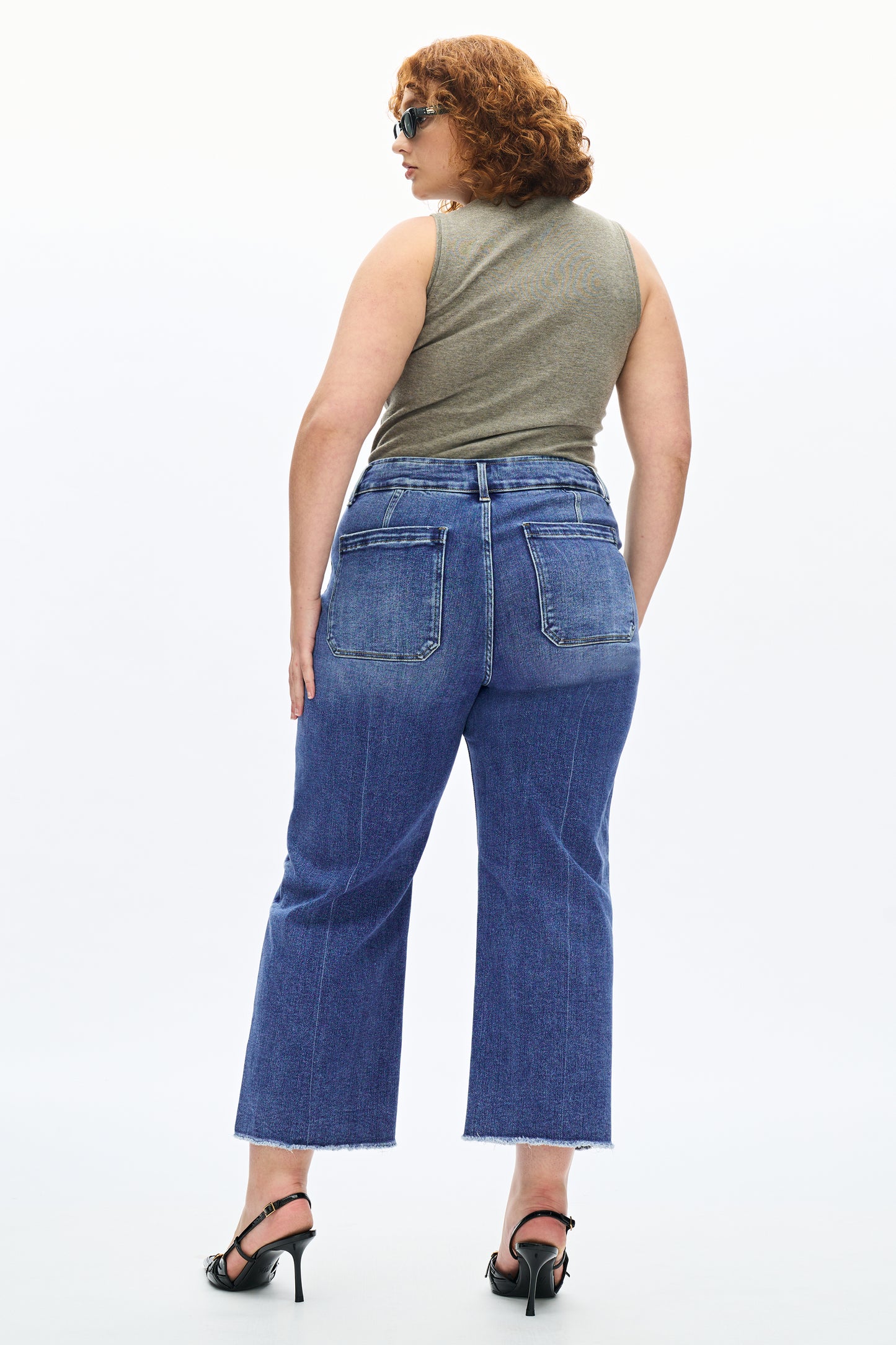 PLUS HIGH RISE WIDE LEG