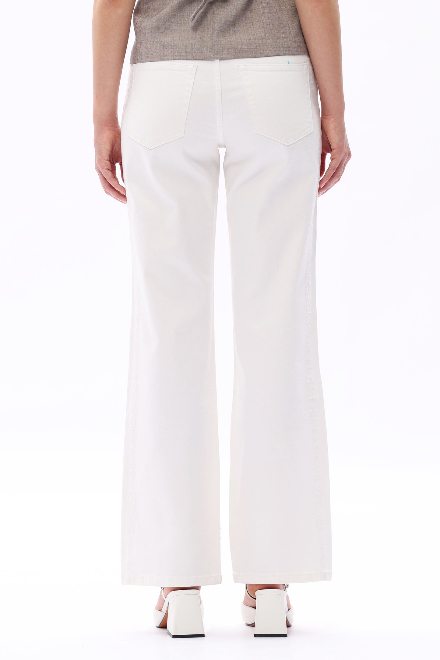 MID RISE STRAIGHT BYT5308 WHITE