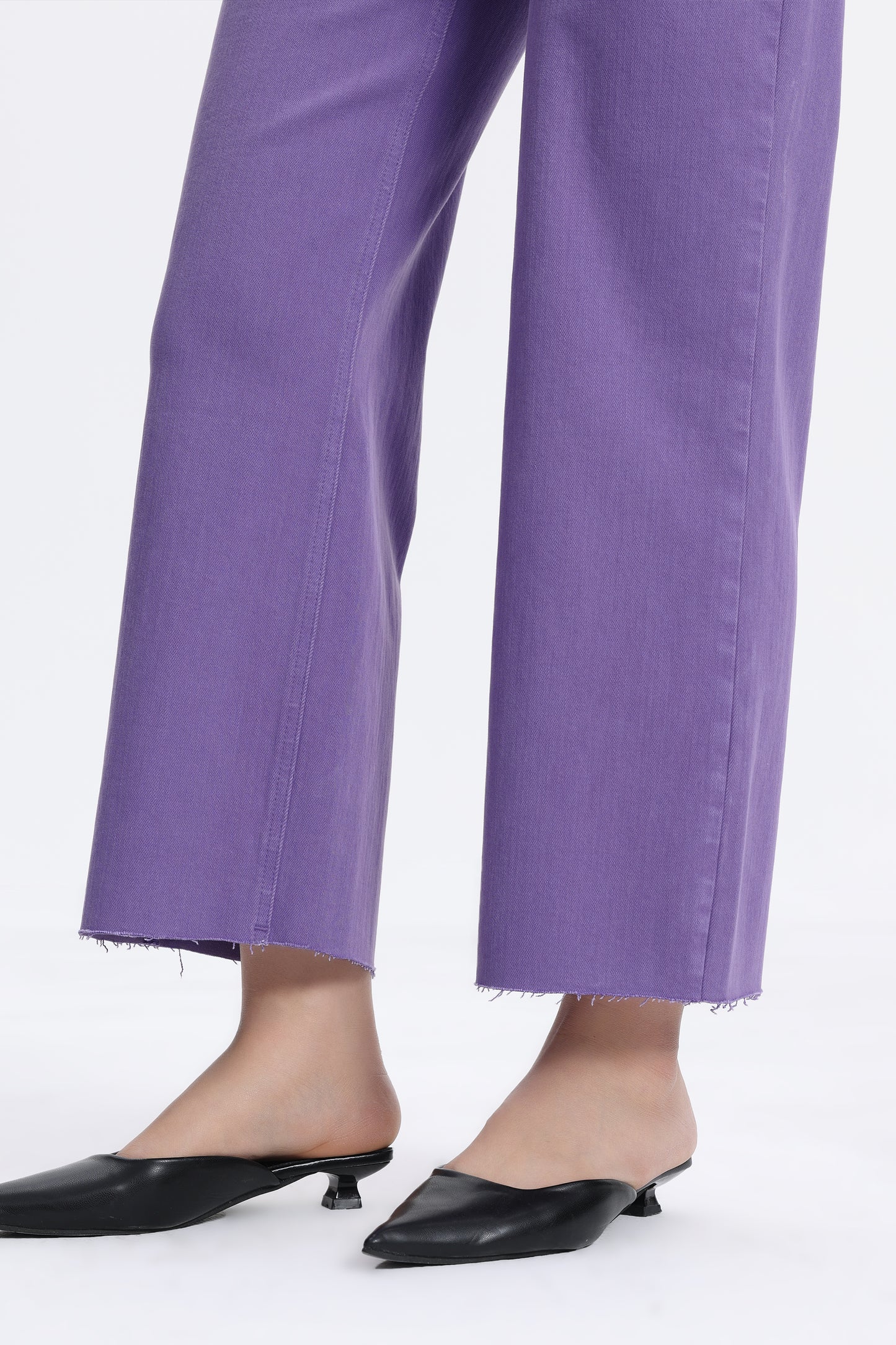 HIGH RISE WIDE LEG BYW8015 LAVENDER