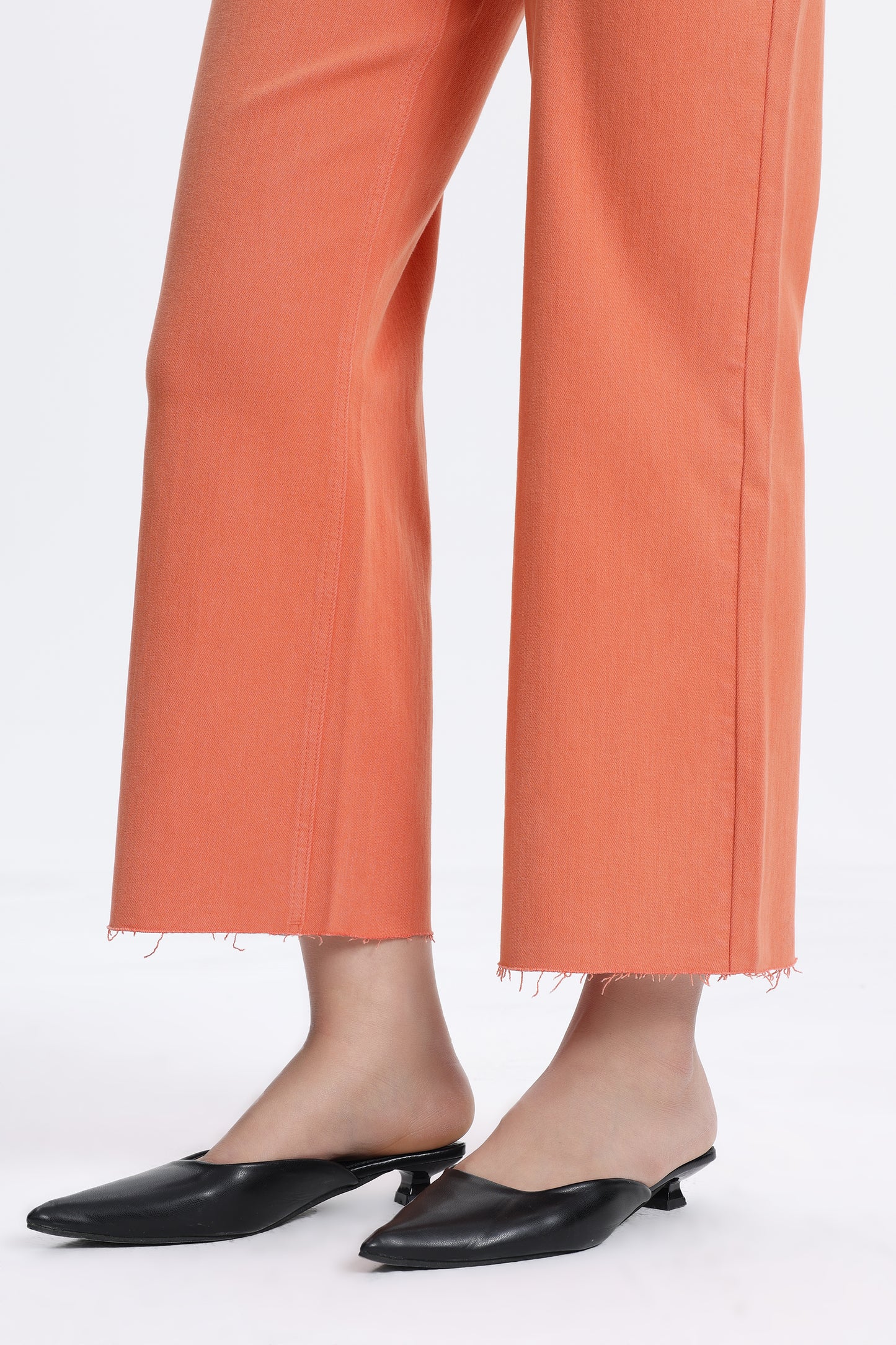 HIGH RISE WIDE LEG BYW8015 BURNT ORANGE