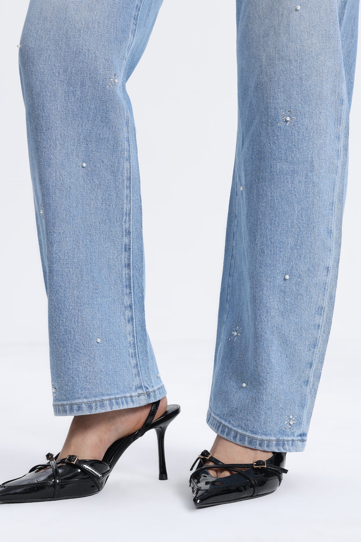 TOKYO MID RISE BABY BARREL JEANS BYOX072 PEARL ECHO