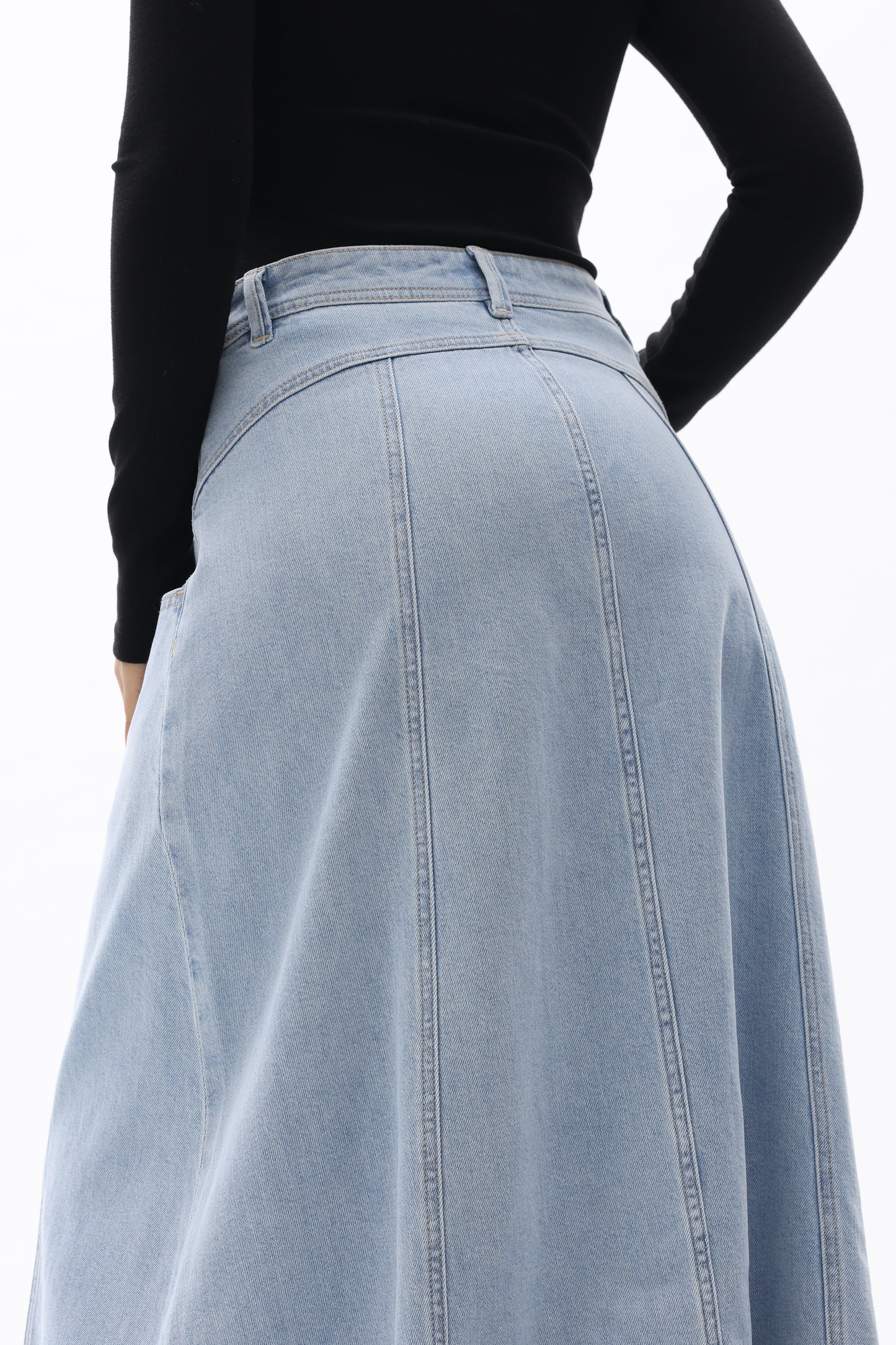 CAIUS MID RISE SKIRT