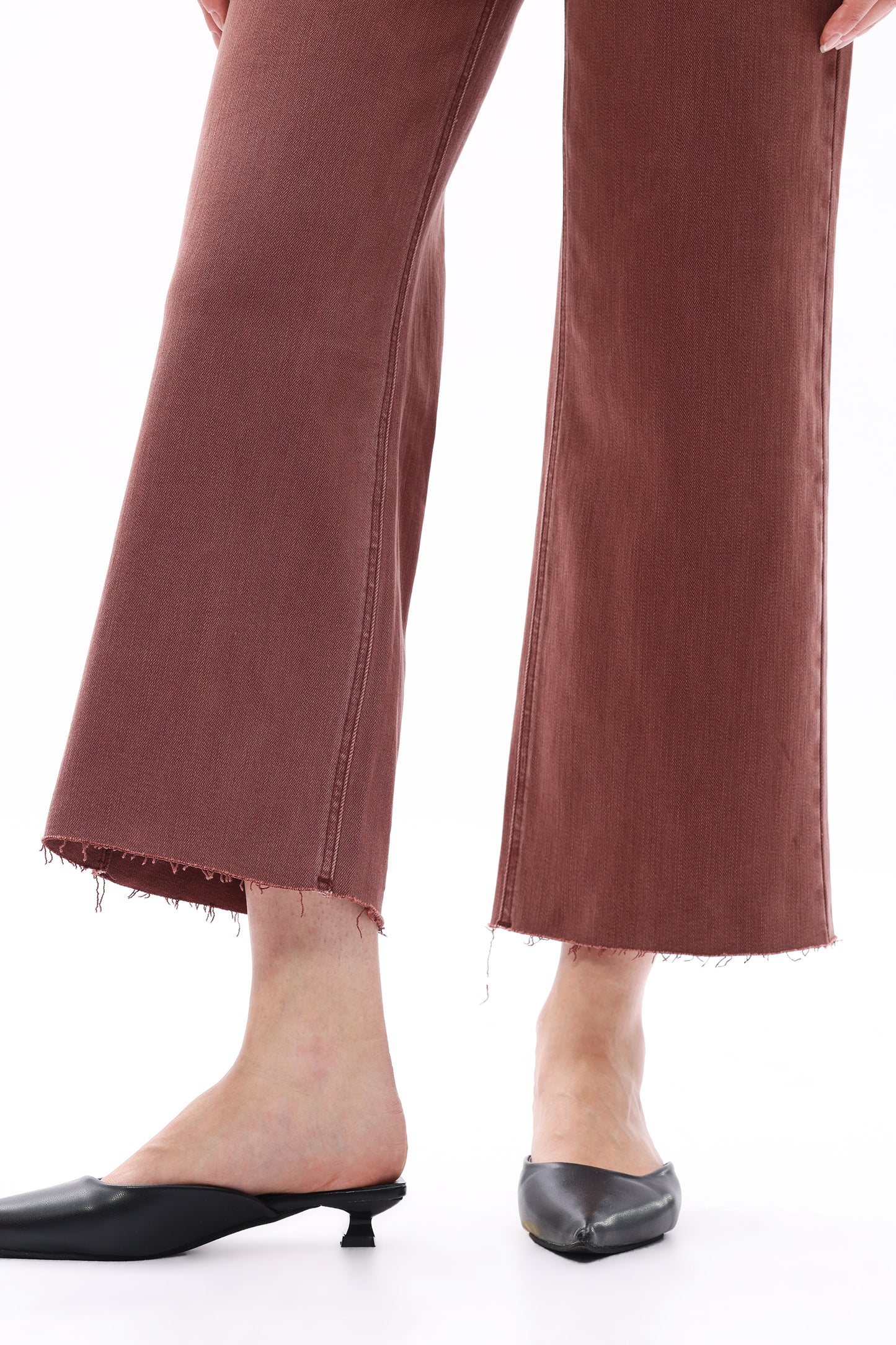 HIGH RISE WIDE LEG (CAPPUCCINO) BYW8015-P