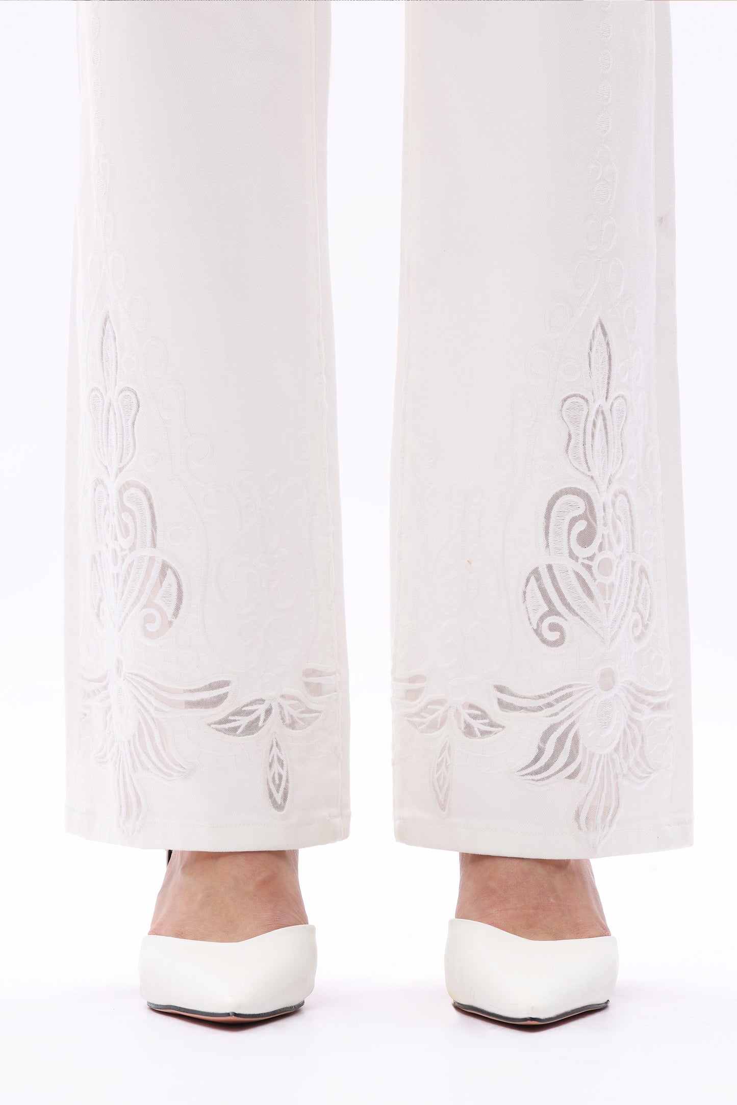 MID RISE STRAIGHT BYT5308 WHITE