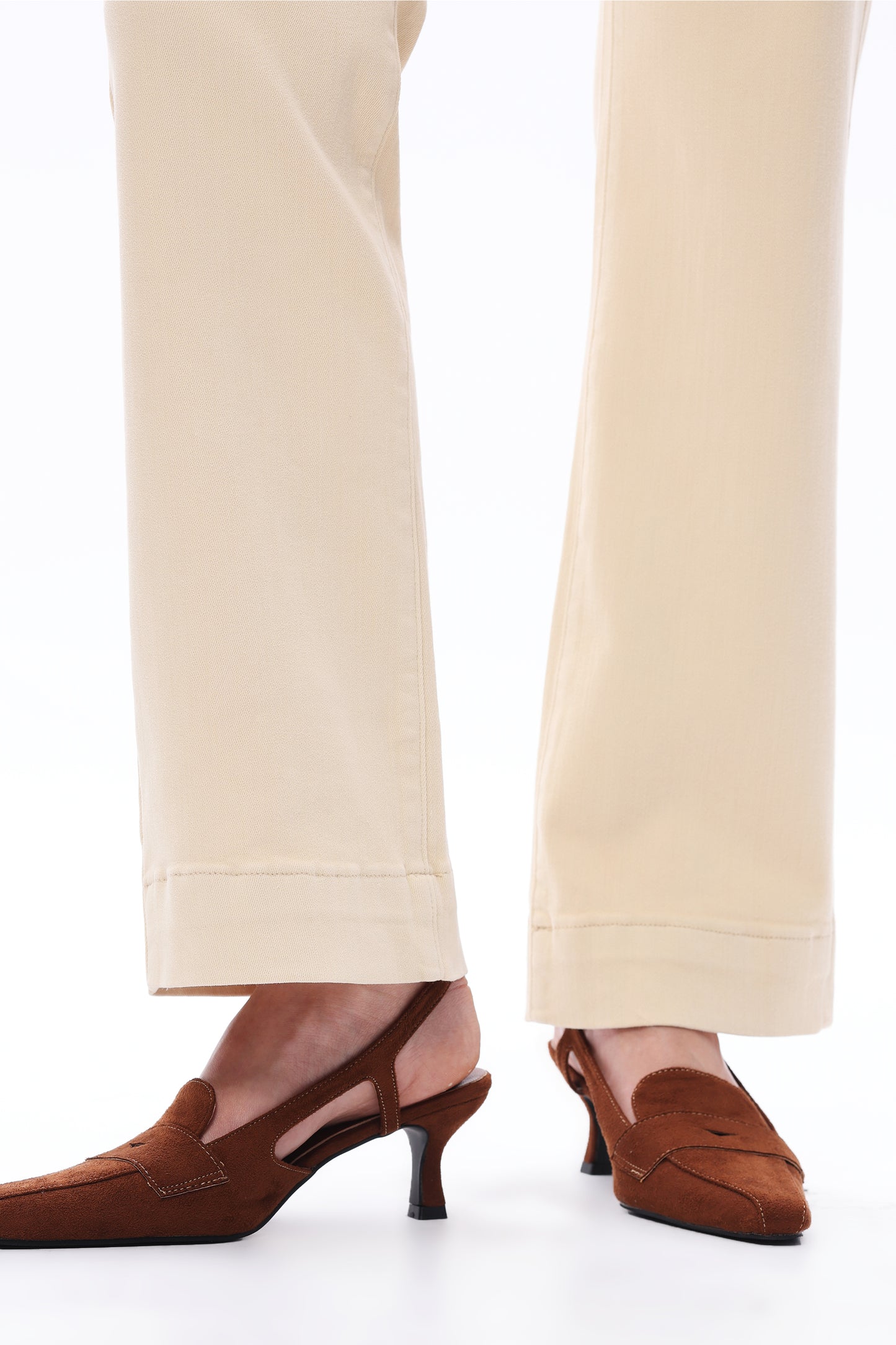 SUPER HIGH RISE BOOTCUT BYF1173 VANILLA GREAM