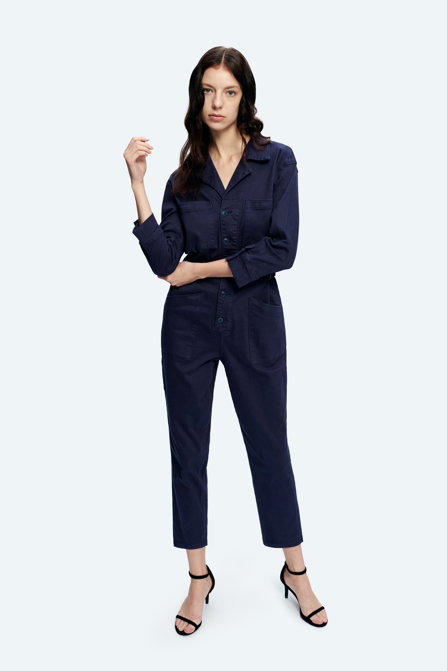 LONG SLEEVE JUMPSUIT