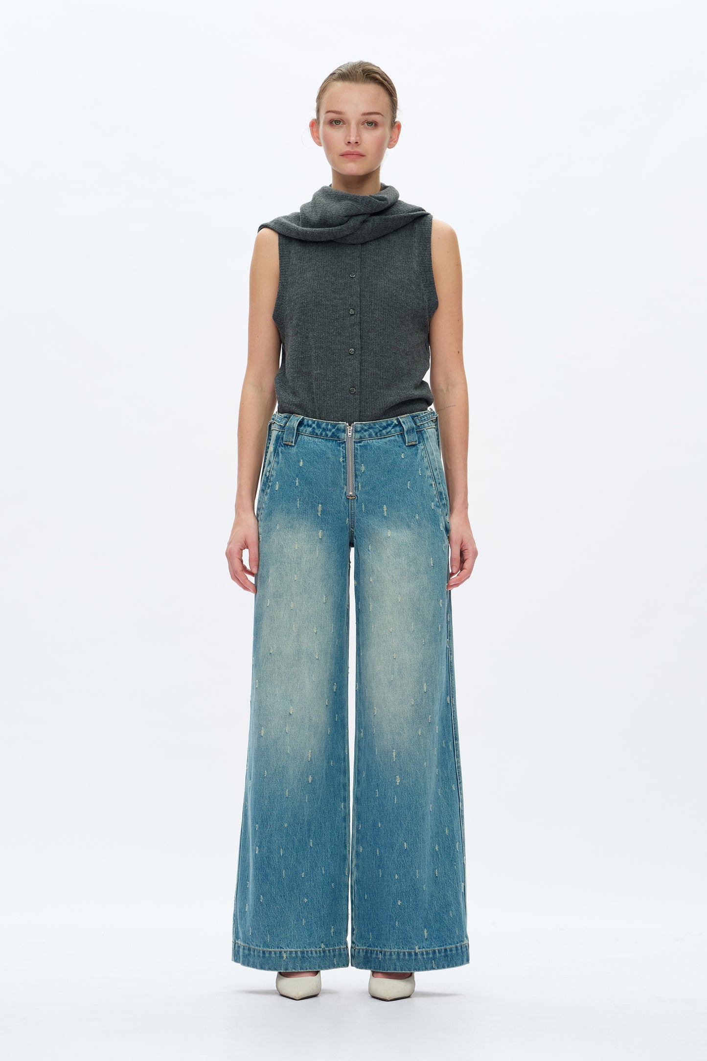 LOW RISE WIDE LEG