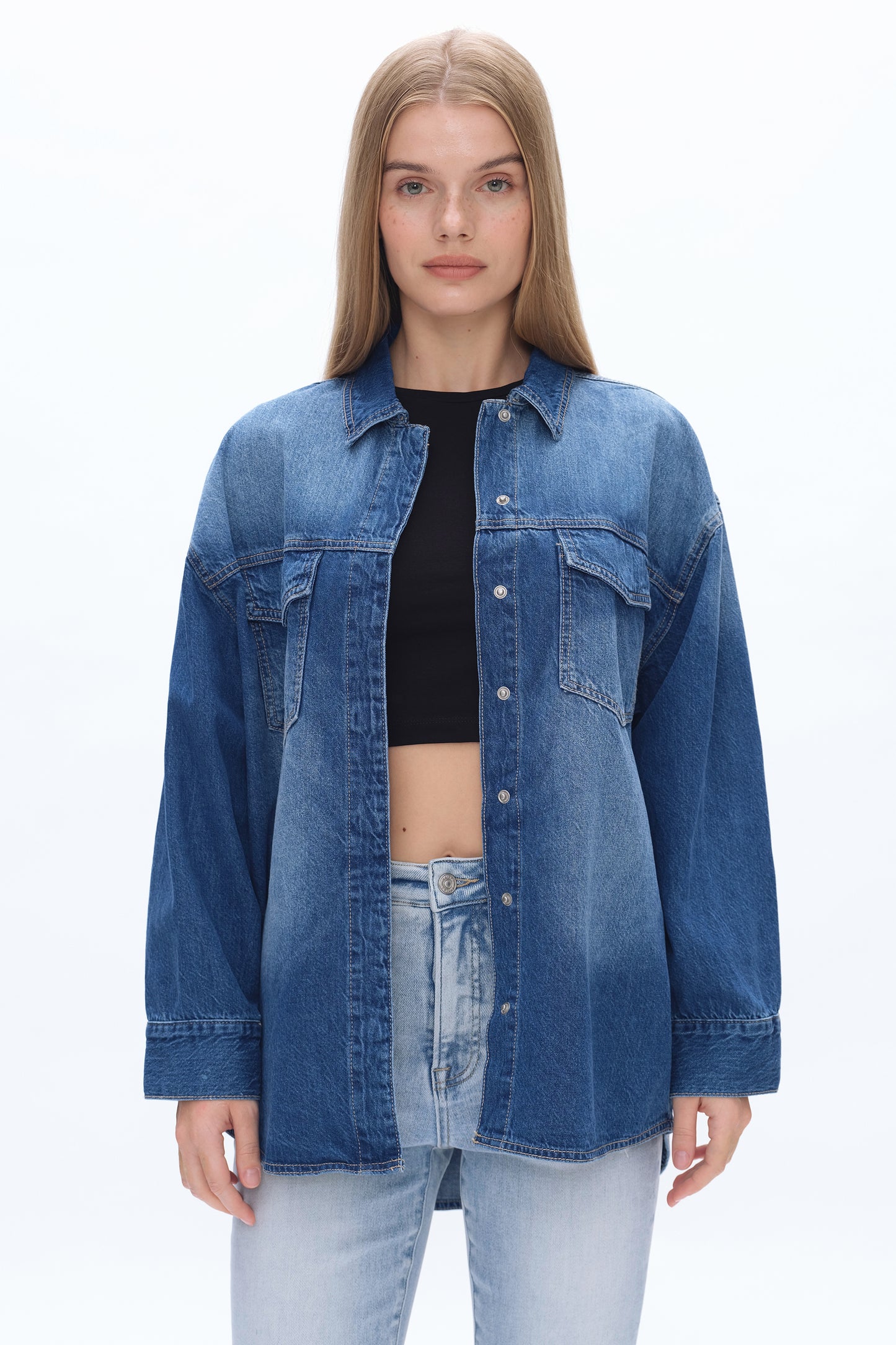 OVERSIZED SHIRT JACKET