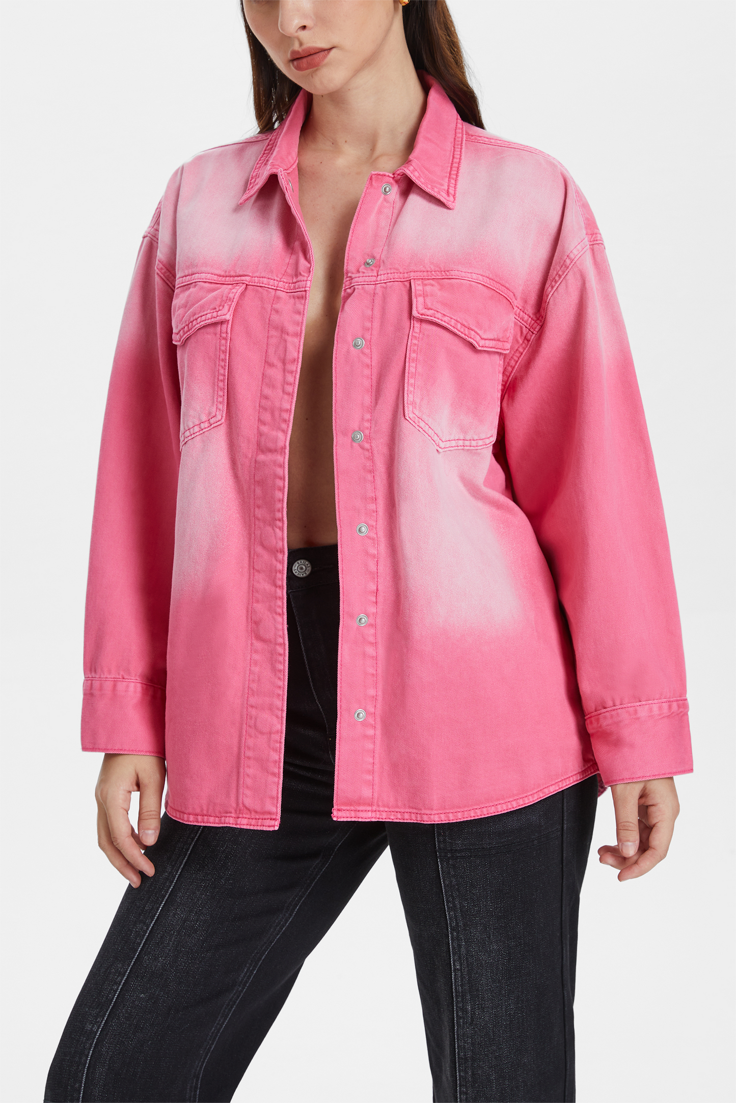 OVERSIZED SHIRT JACKET