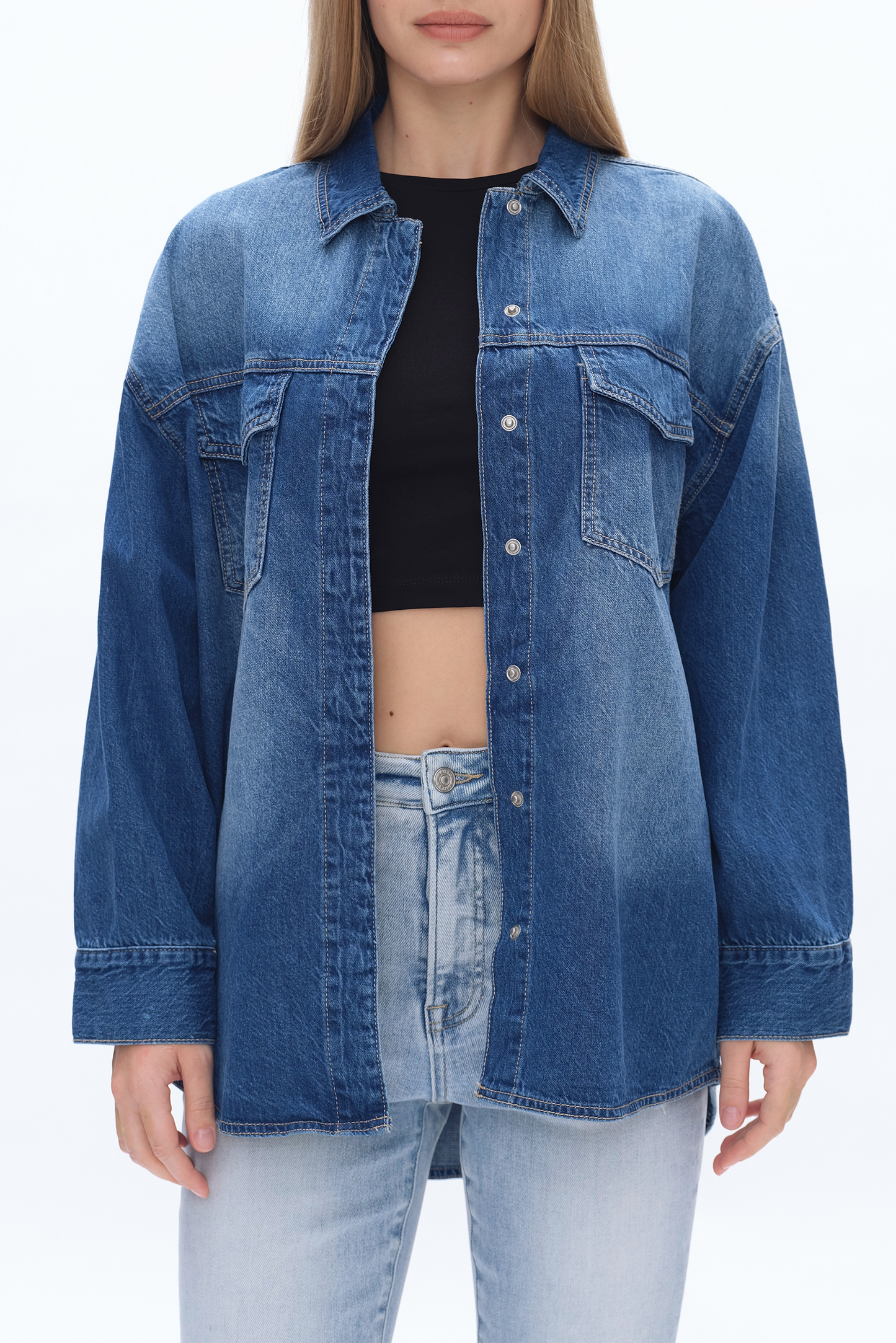 OVERSIZED SHIRT JACKET