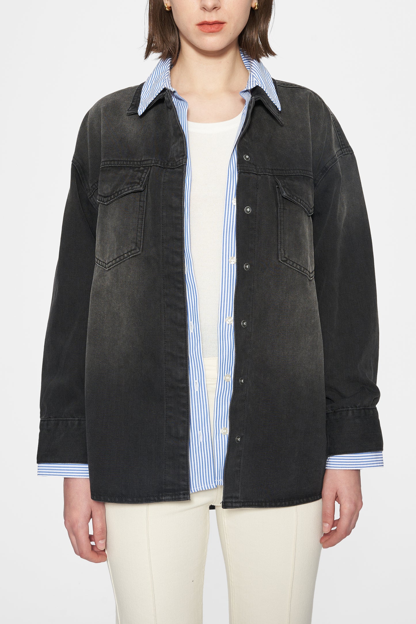 OVERSIZED SHIRT JACKET