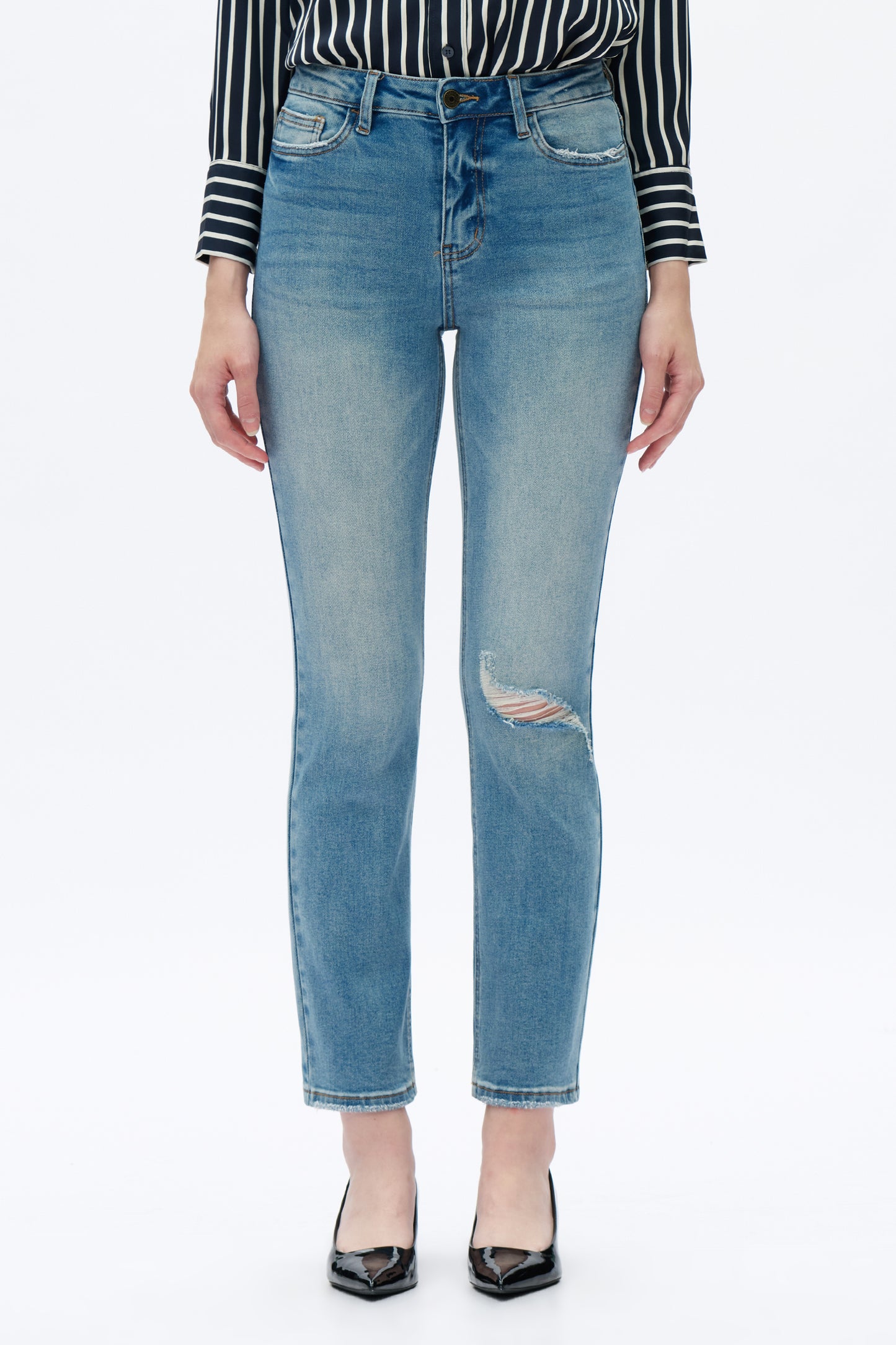 MID RISE VINTAGE STRAIGHT