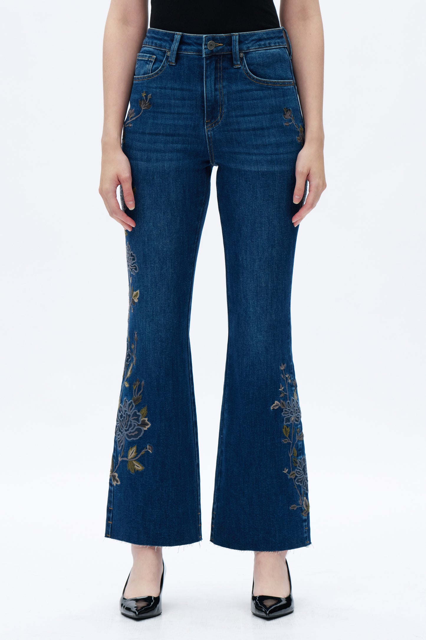 HIGH RISE FLARE LEG