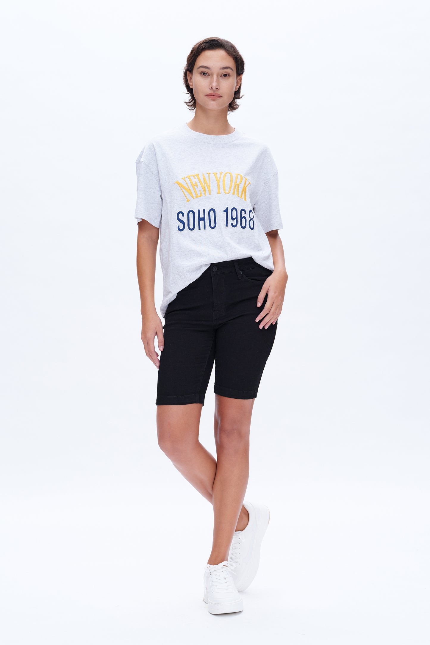 BETSY MID RISE BERMUDA SHORTS