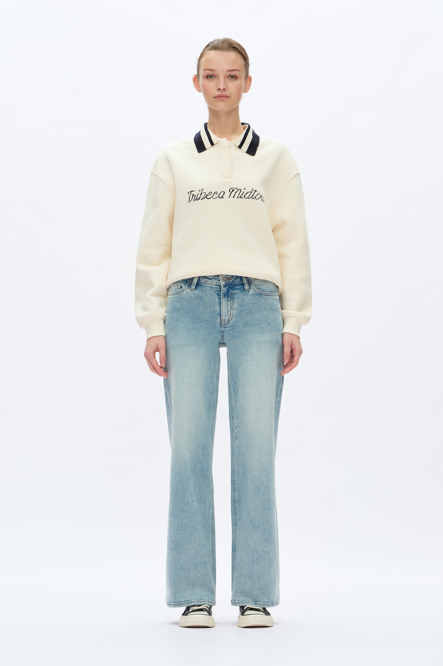 MID RISE WIDE LEG