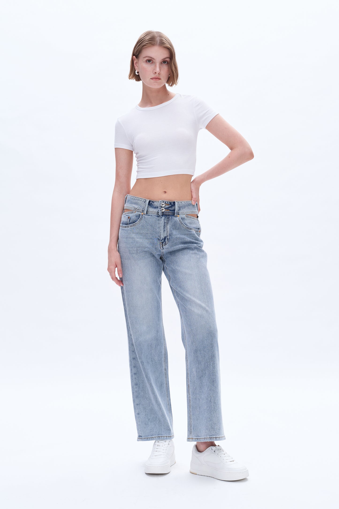 HIGH RISE WIDE LEG