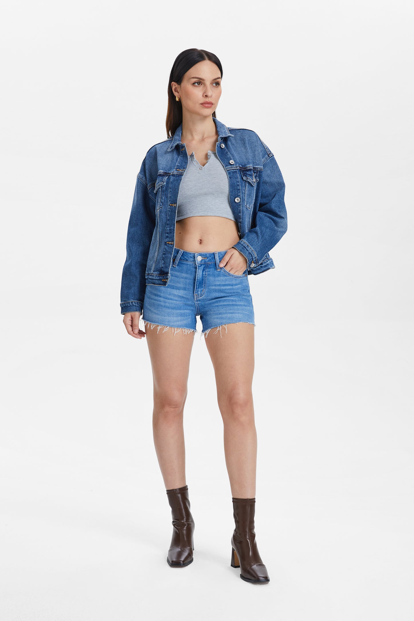 HIGH RISE SHORTS