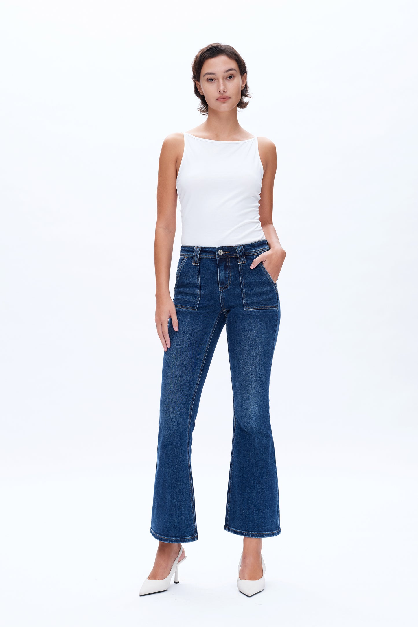 JESS LOW RISE FLARE