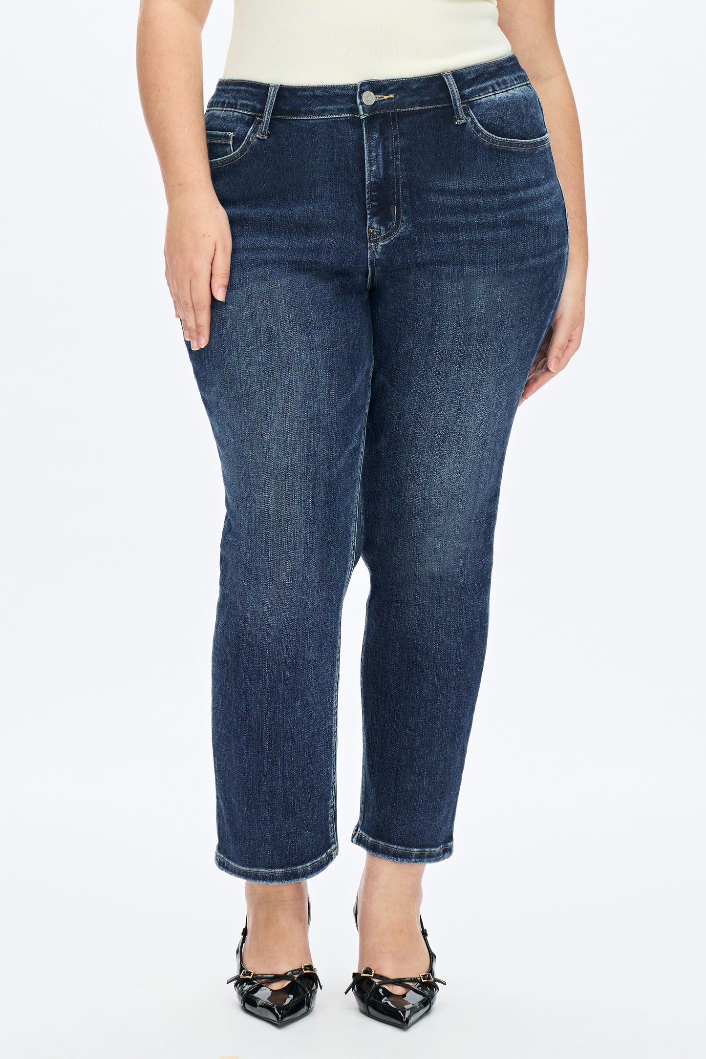 PLUS HIGH RISE STRAIGHT LEG