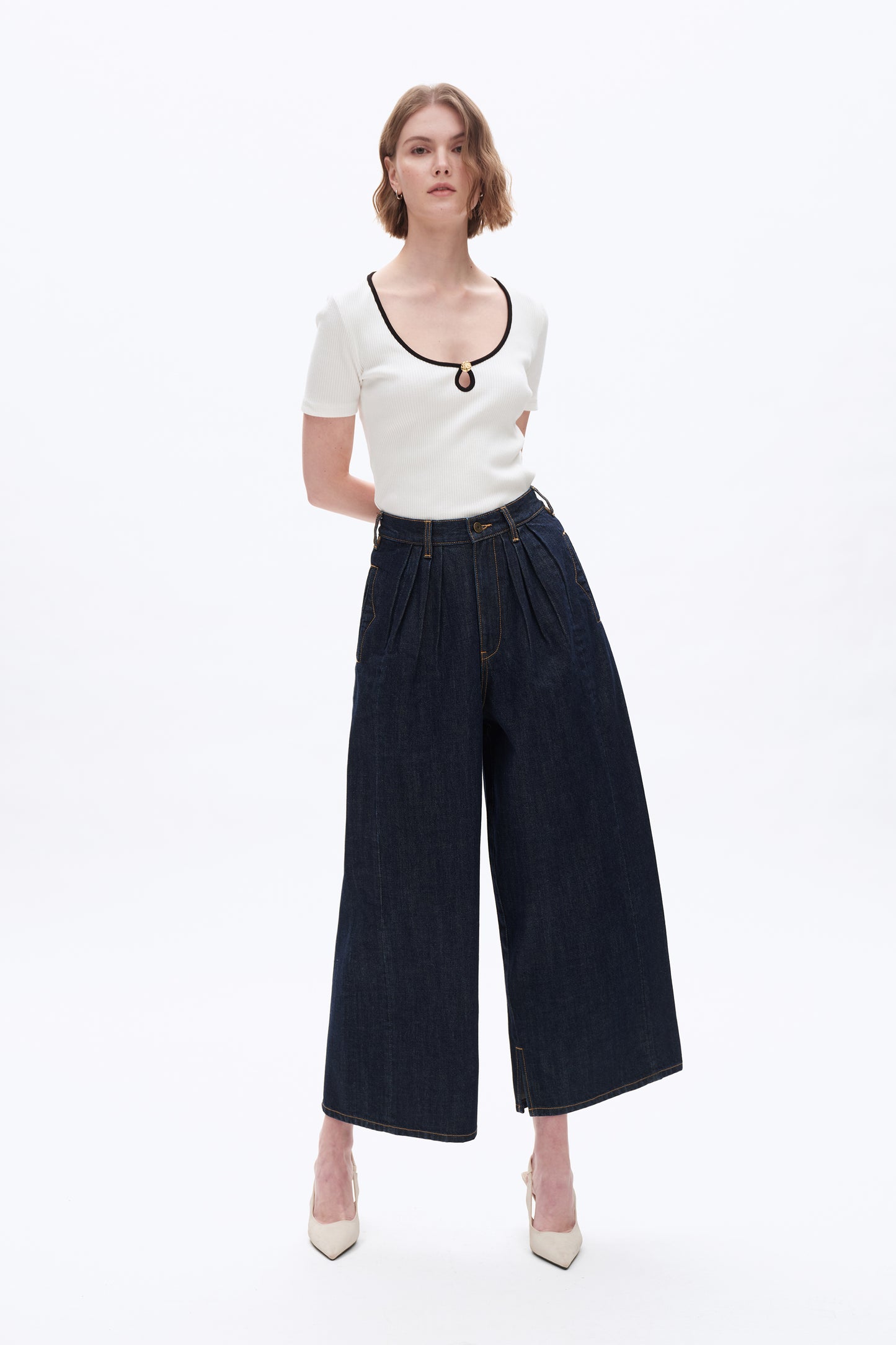 HIGH RISE WIDE LEG