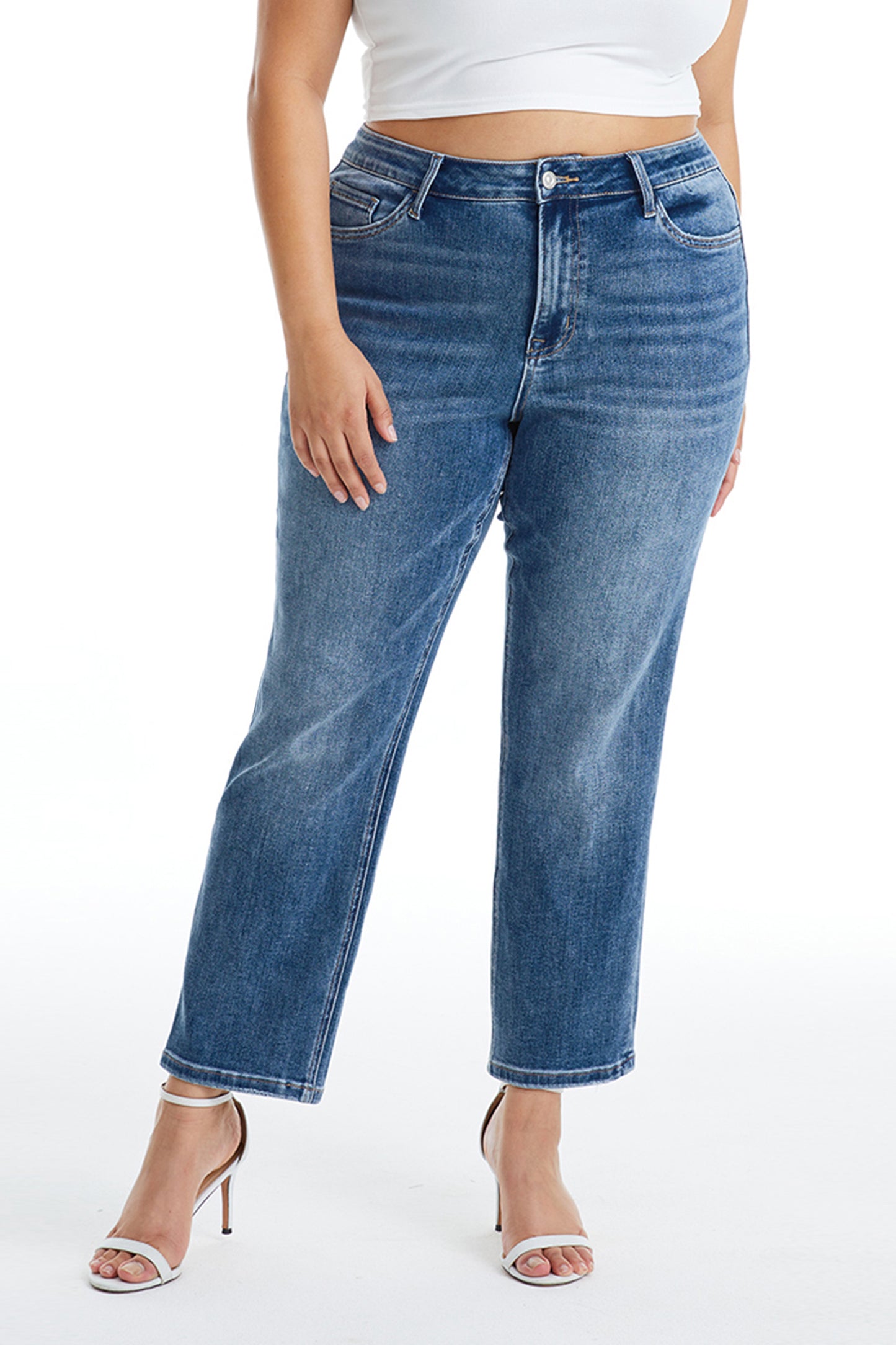 PLUS HIGH RISE STRAIGHT LEG