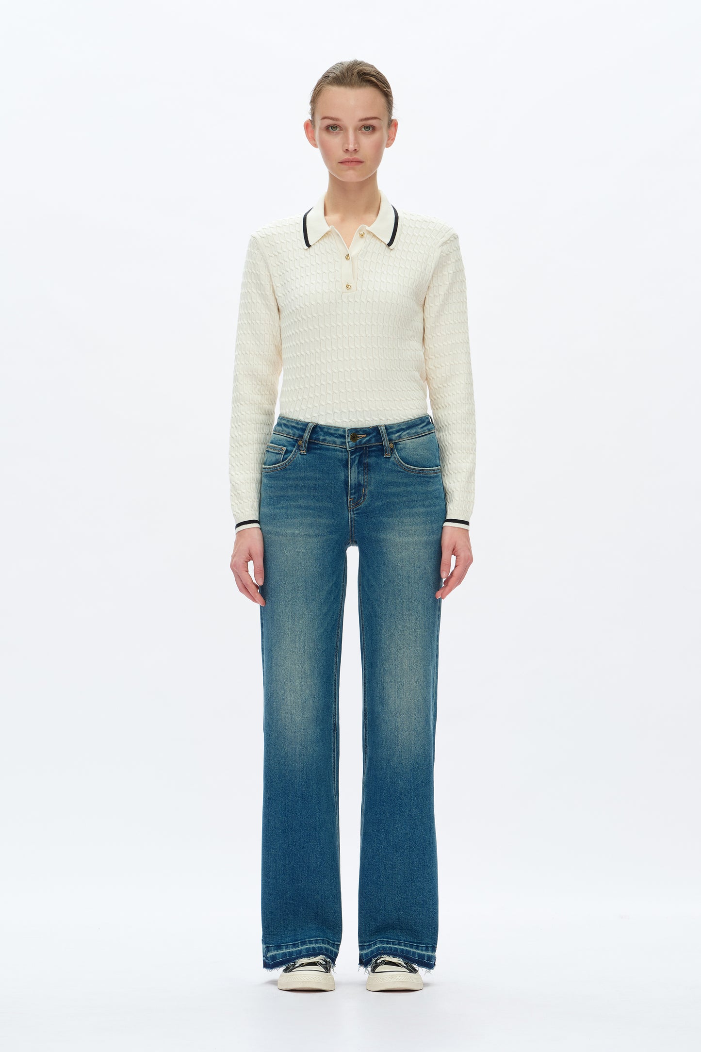 LOW RISE WIDE LEG