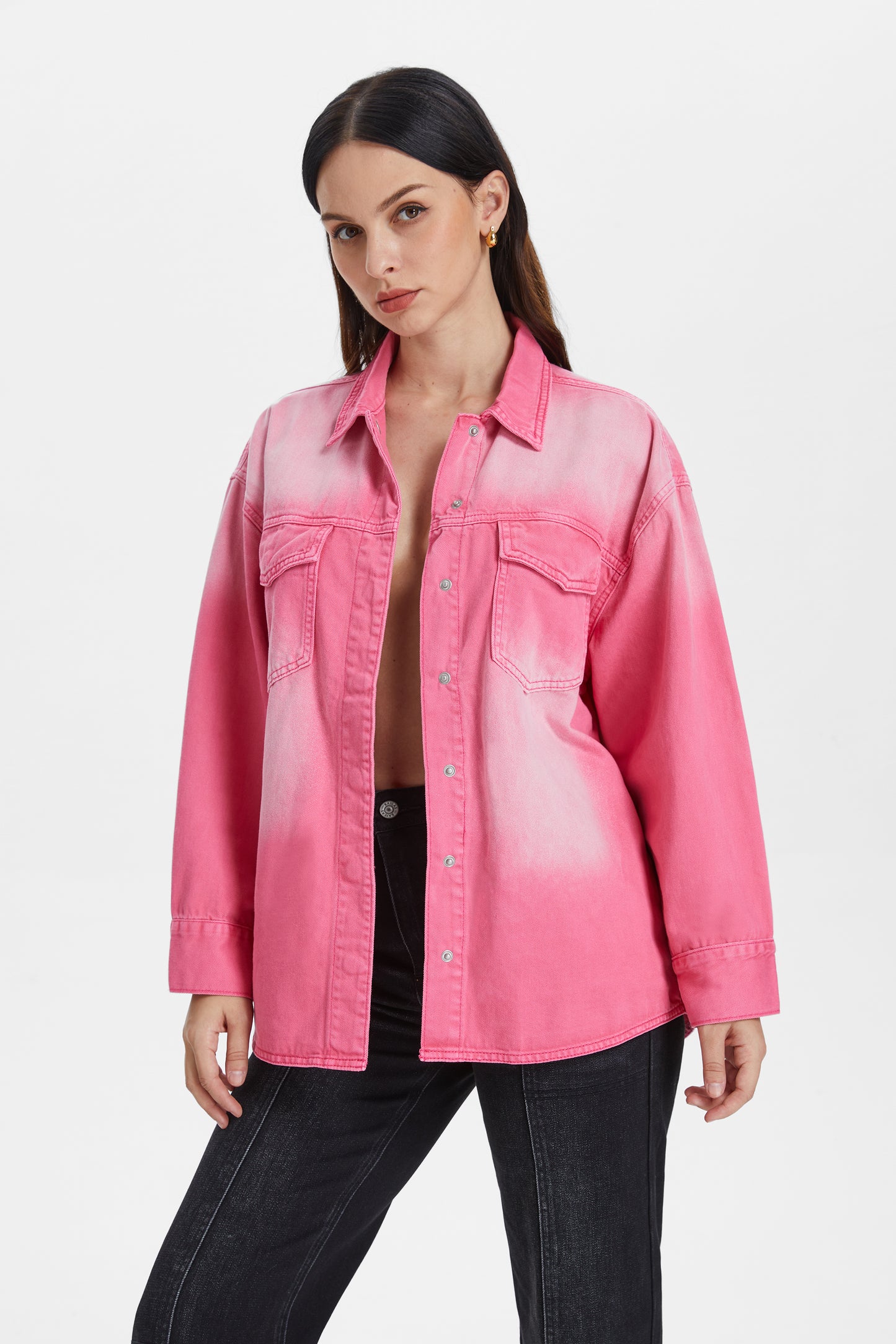 OVERSIZED SHIRT JACKET
