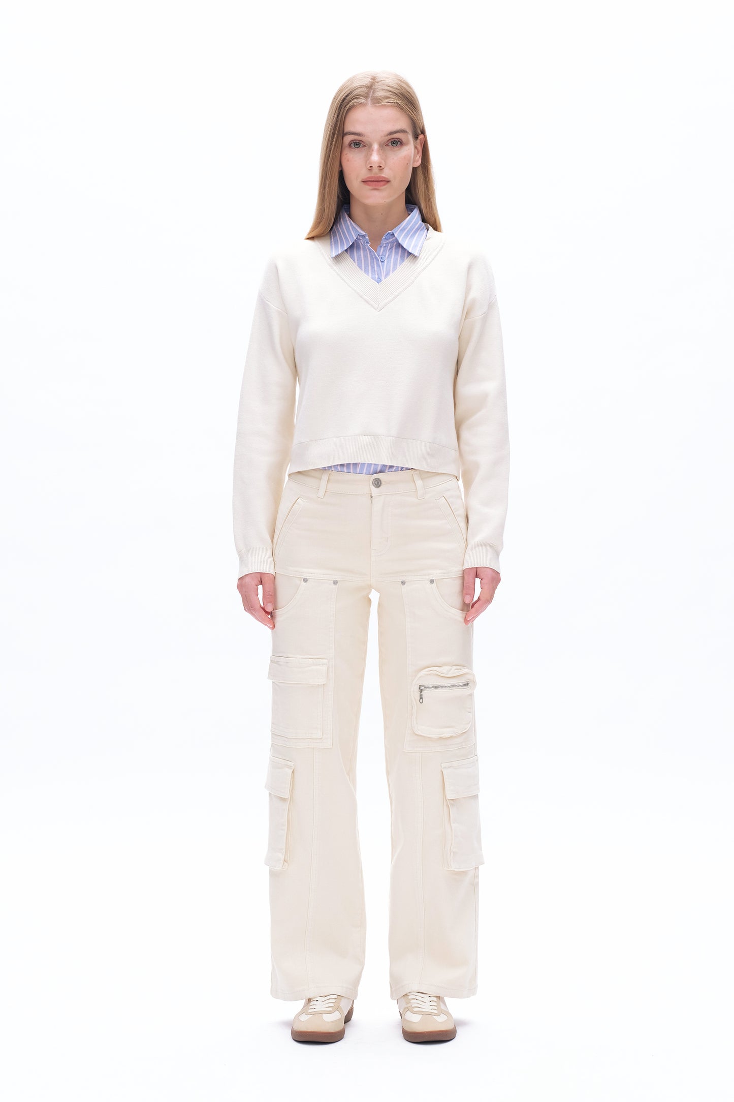 CARRY MID RISE WIDE LEG