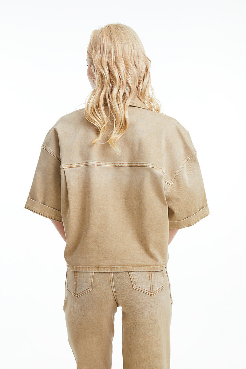 PUFFY SLEEVE JACKET