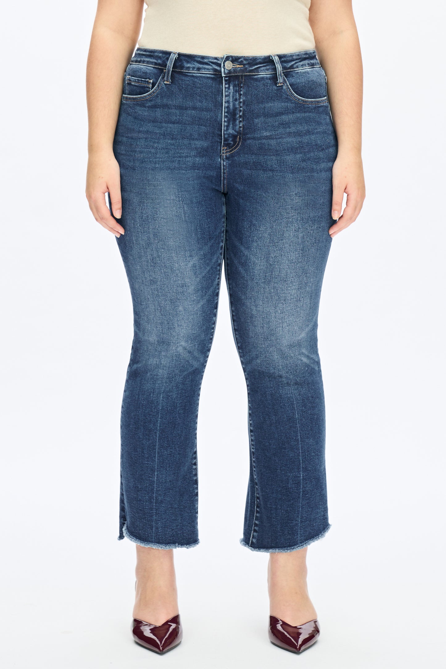 PLUS HIGH RISE STRAIGHT ANKLE