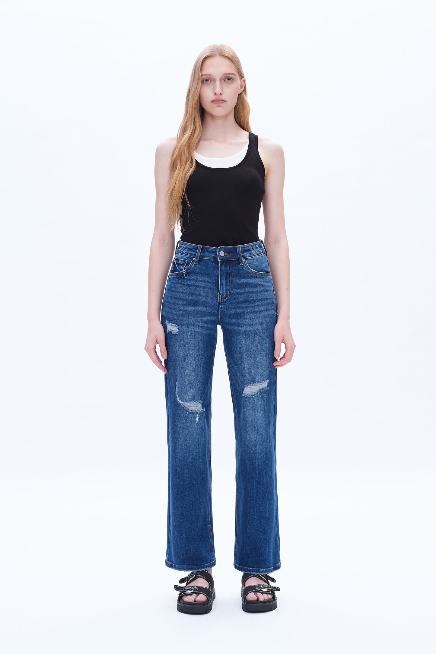 HIGH RISE WIDE LEG