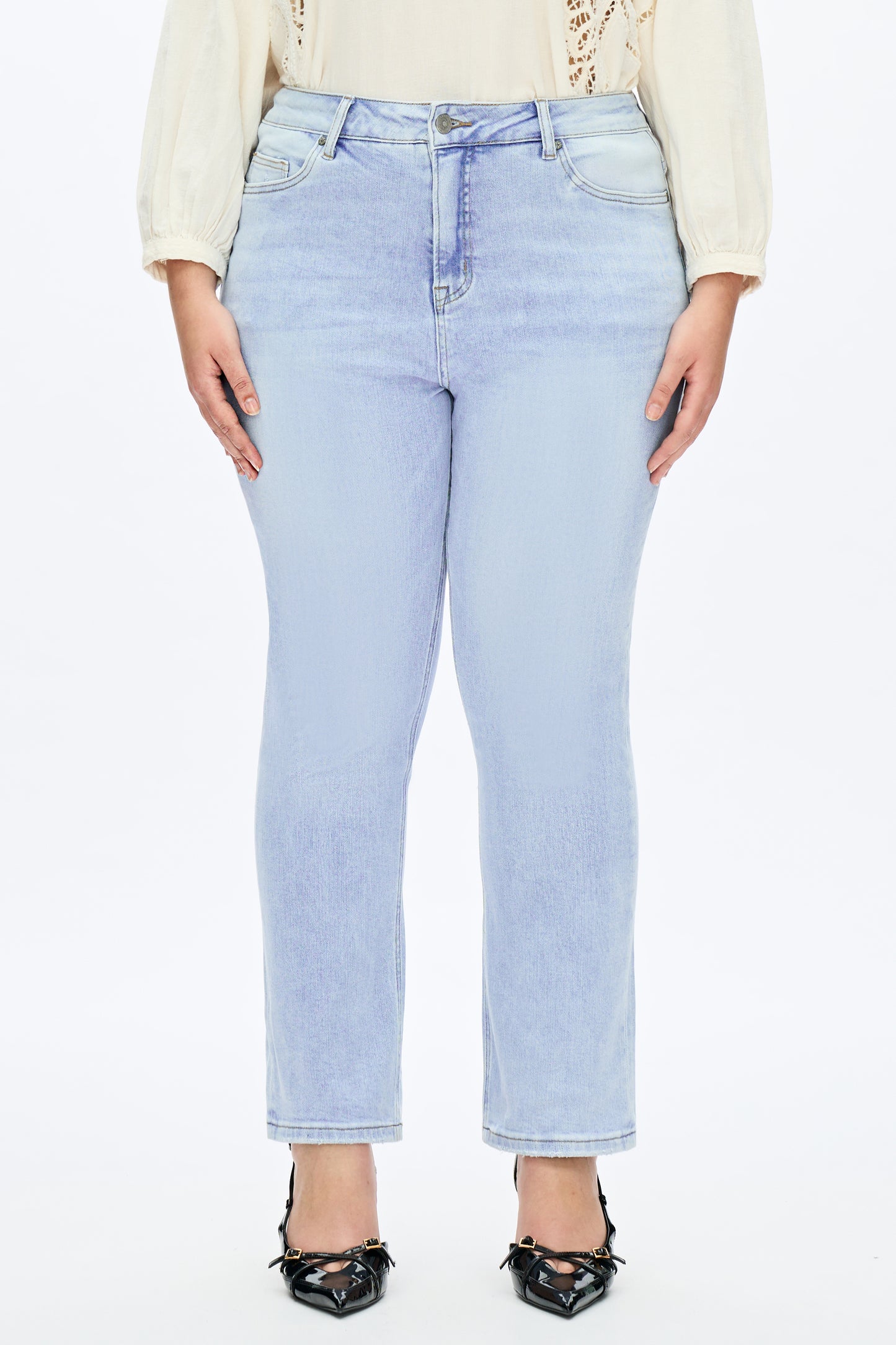 PLUS CAROL HIGH RISE STRAIGHT