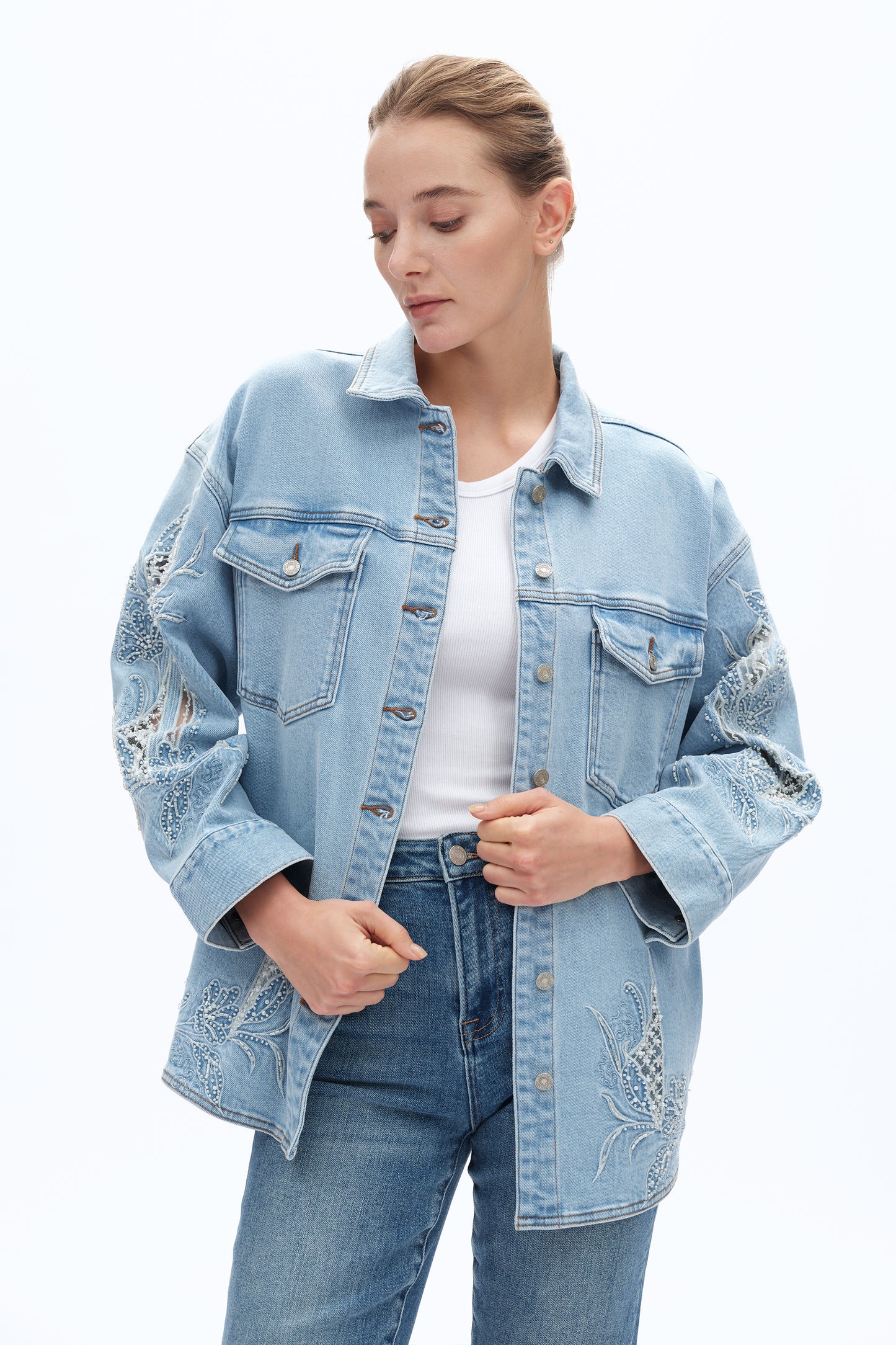 EMBROIDERED SHIRT