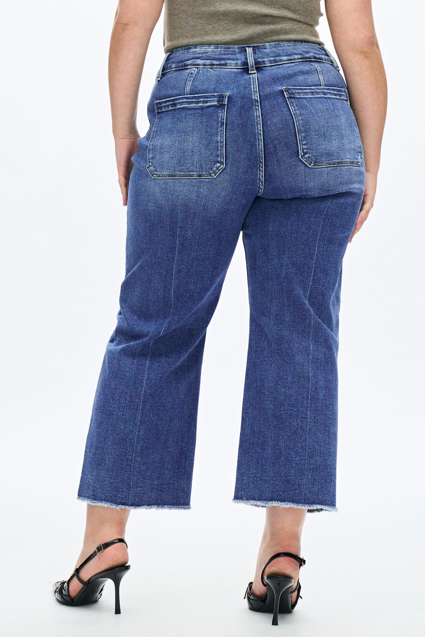 PLUS HIGH RISE WIDE LEG