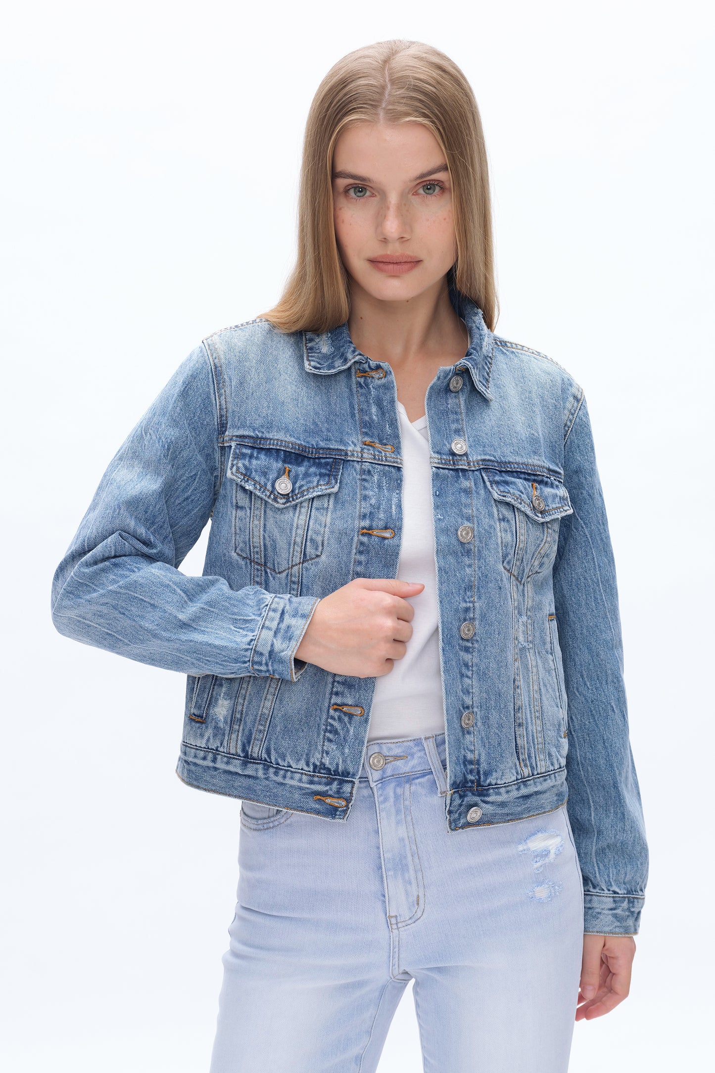 DISTRESSED JACKET