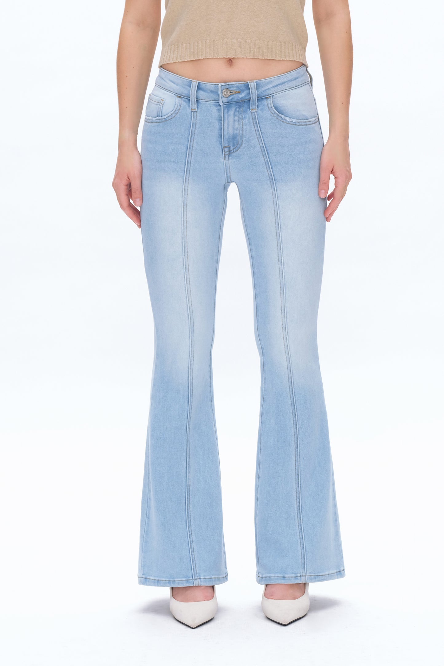 JULIA MID RISE FLARE LEG