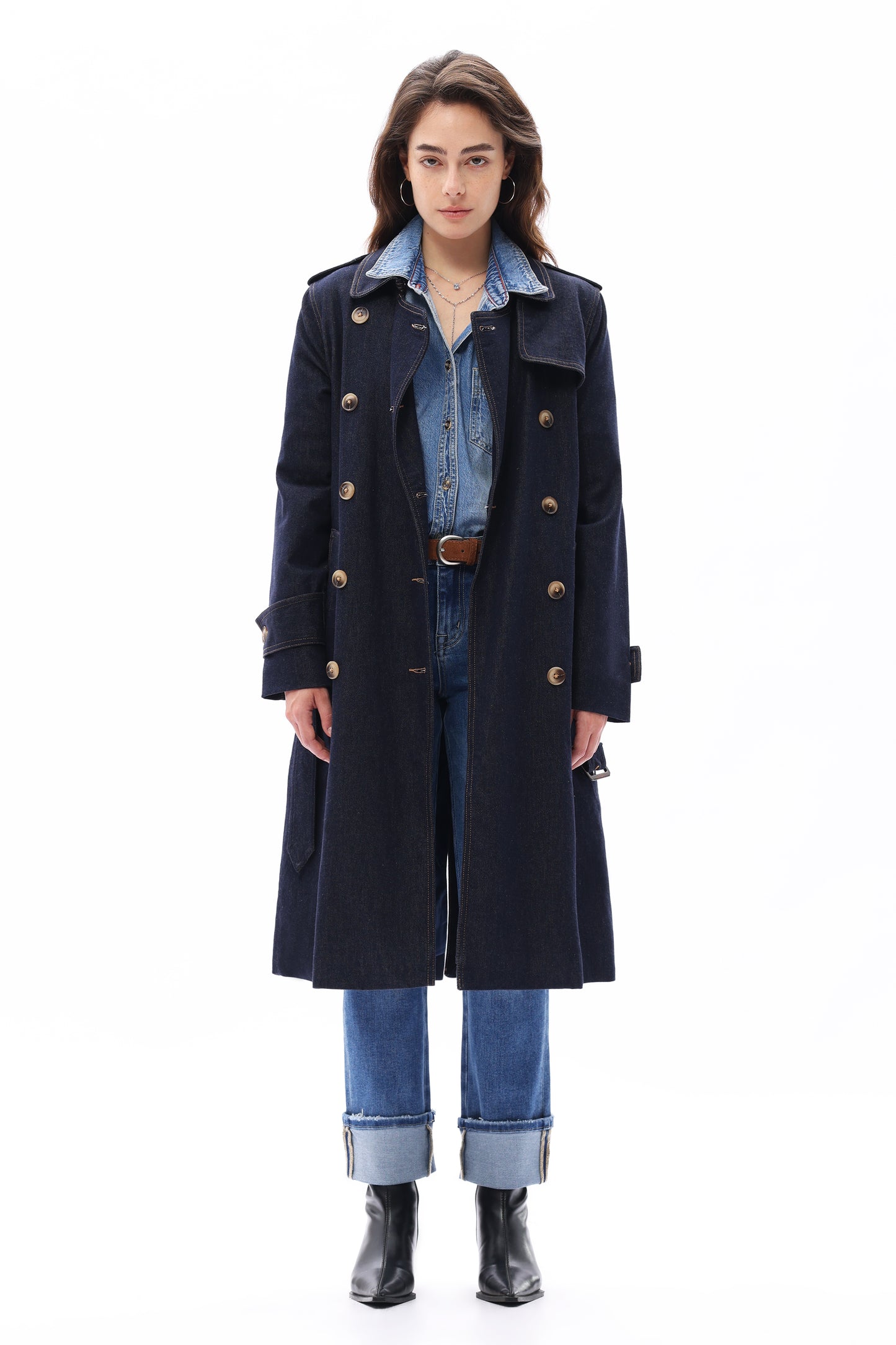 DOUBLE BREASTED TRENCH COAT