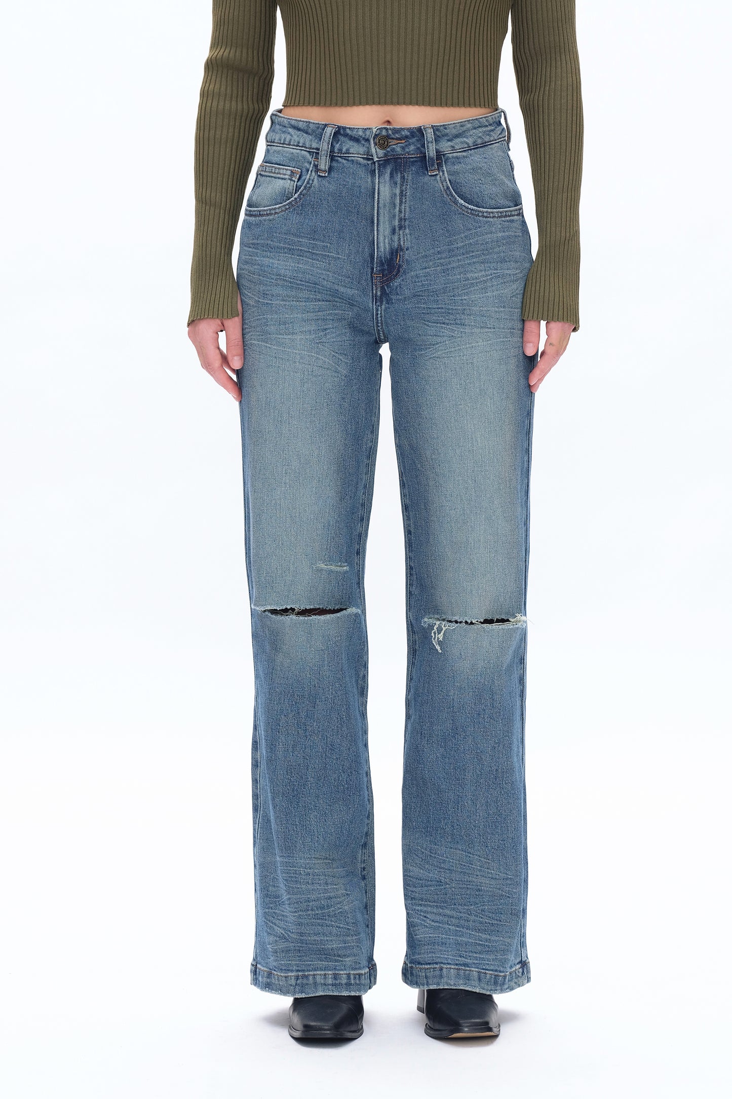 HIGH RISE WIDE LEG