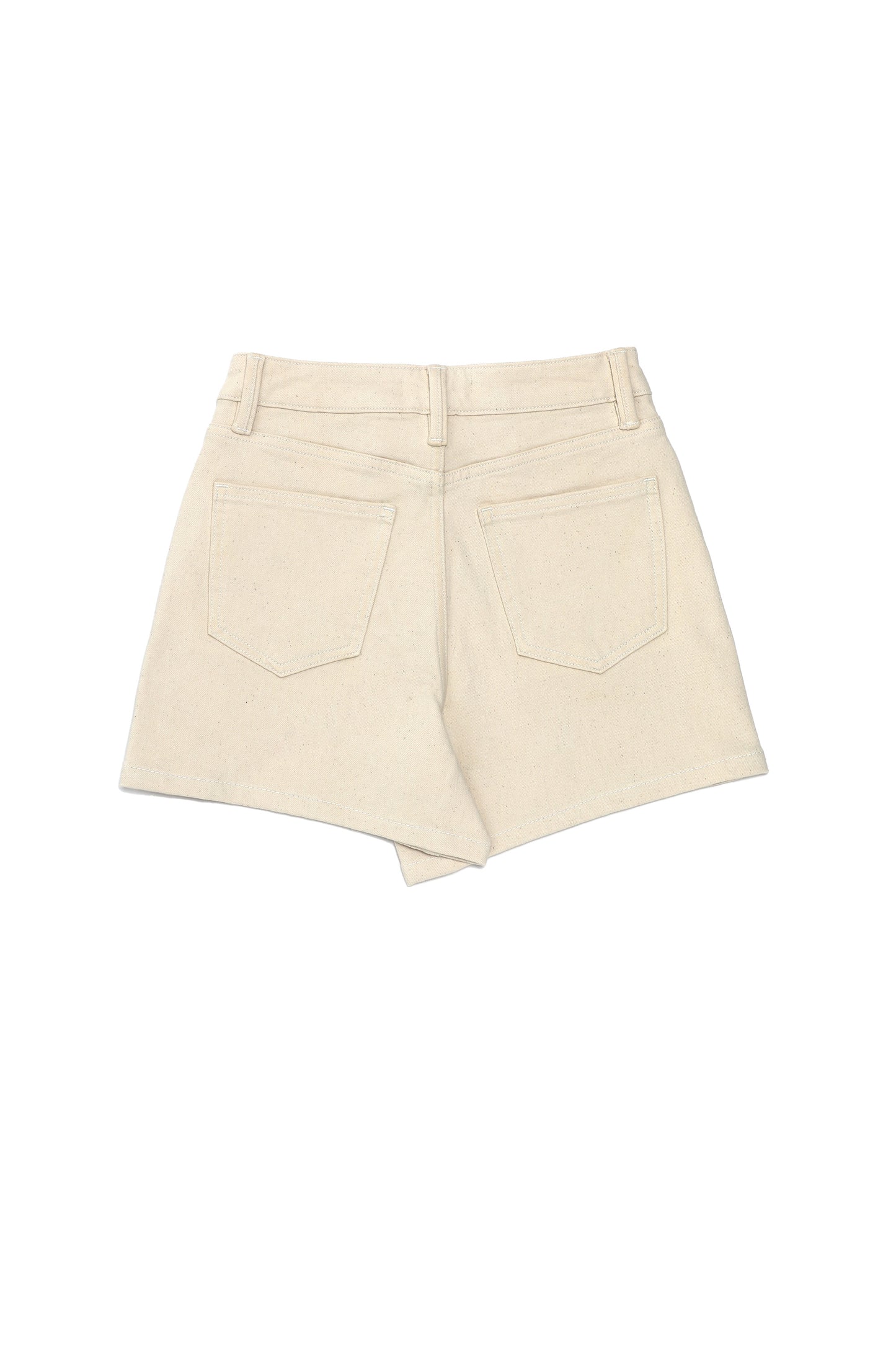 ELOWEN HIGH RISE SHORTS BYH6149 (BYJJ049) OFF WHITE