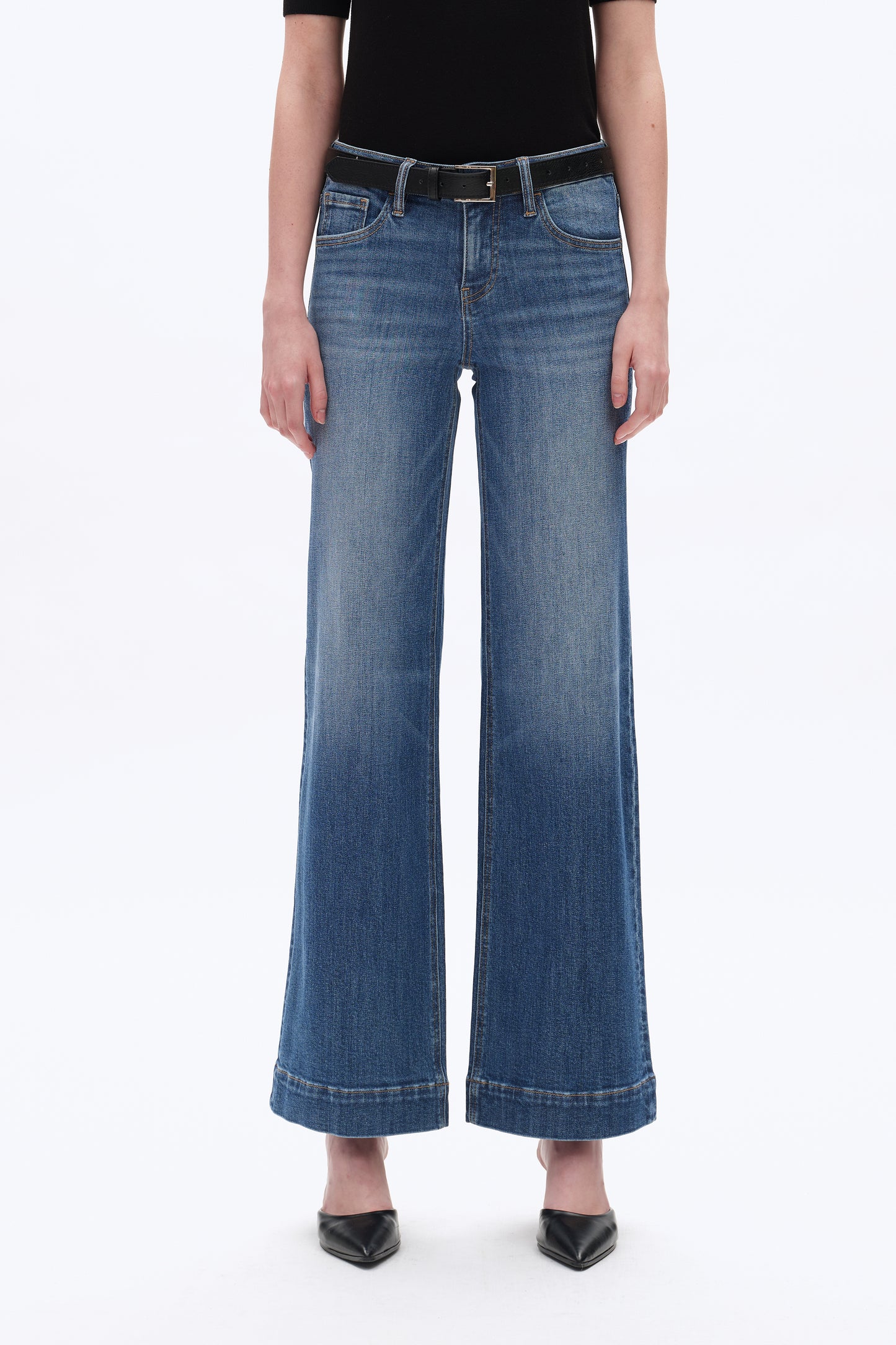 LOW RISE WIDE LEG