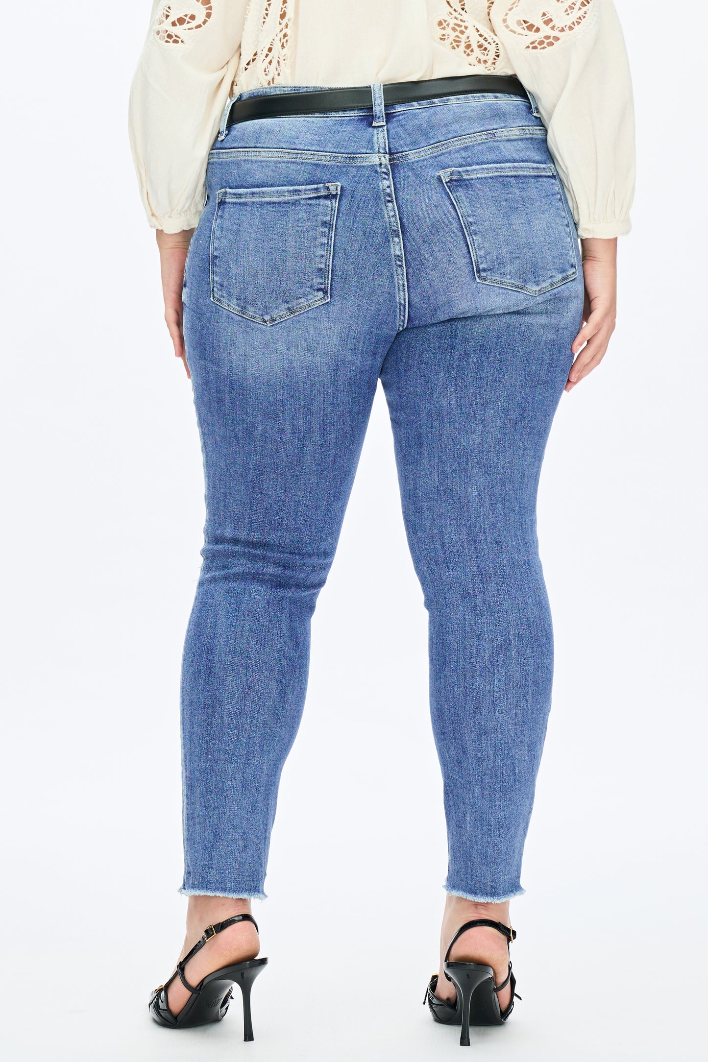 PLUS HIGH RISE SKINNY