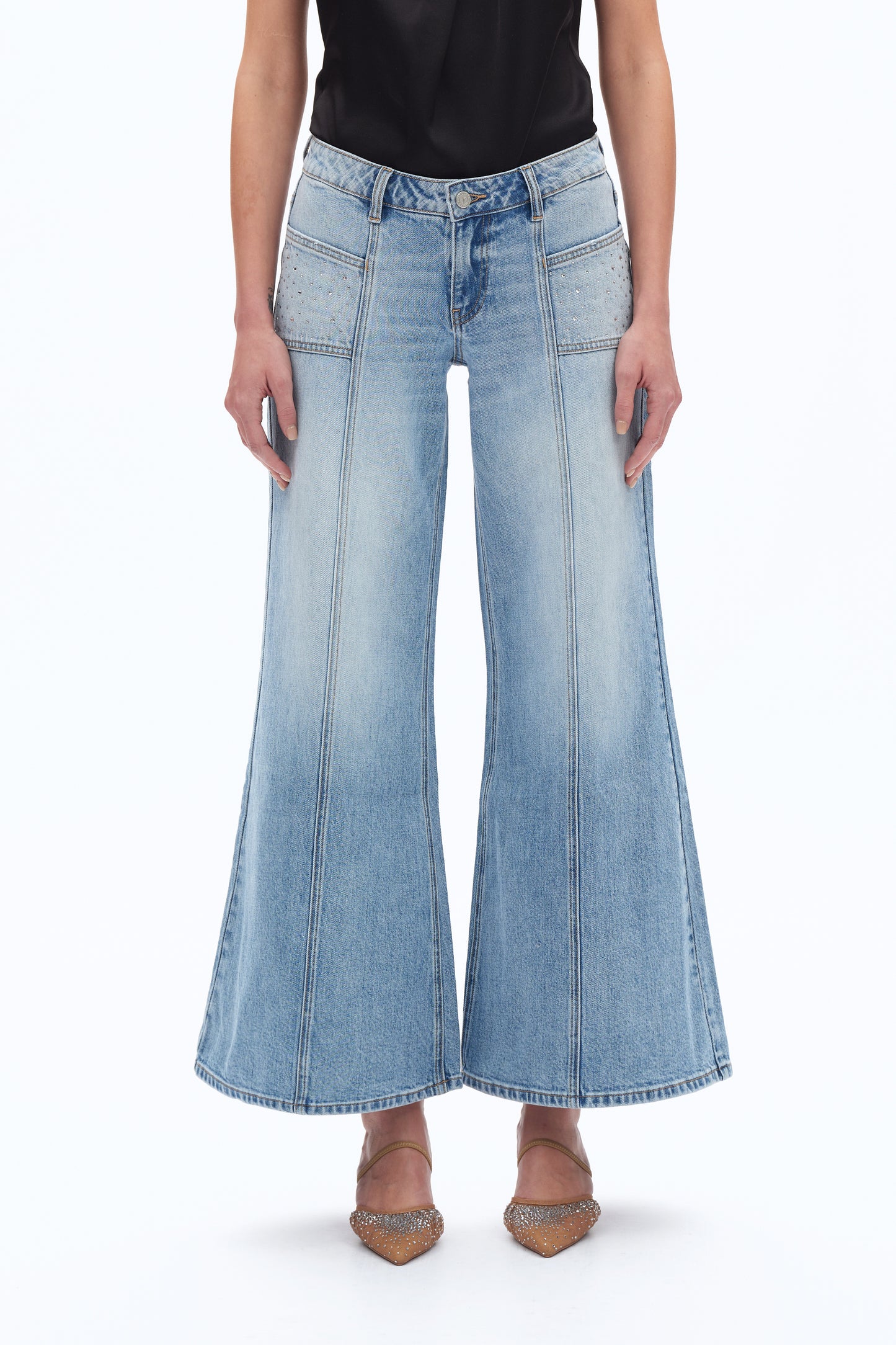 MID RISE FLARE LEG