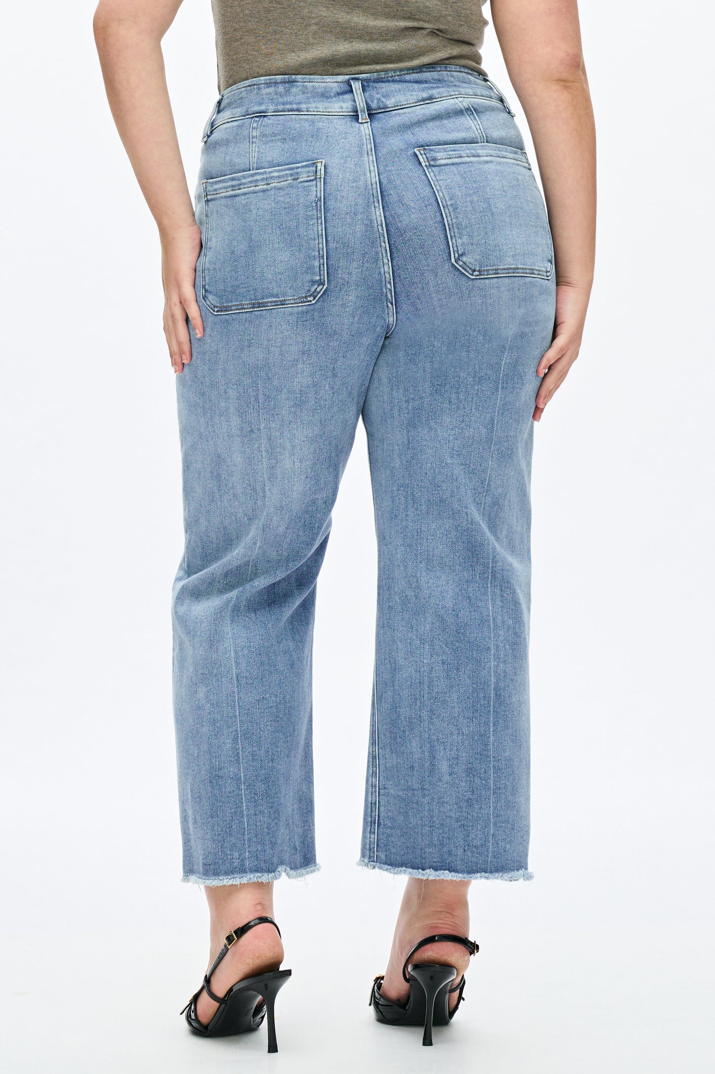 PLUS HIGH RISE WIDE LEG