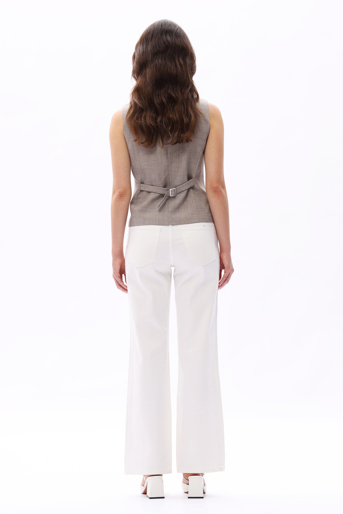 MID RISE STRAIGHT BYT5308 WHITE