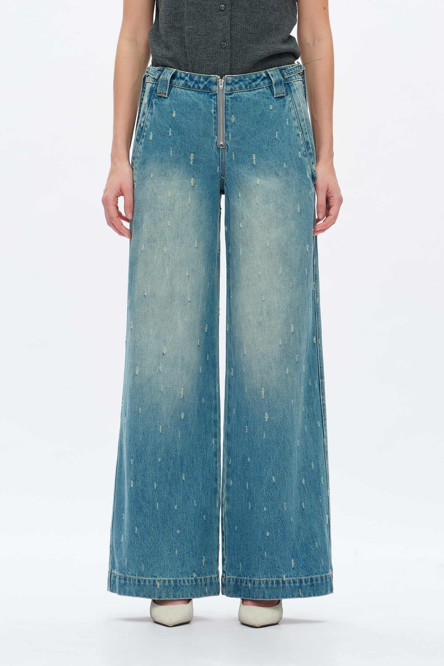LOW RISE WIDE LEG