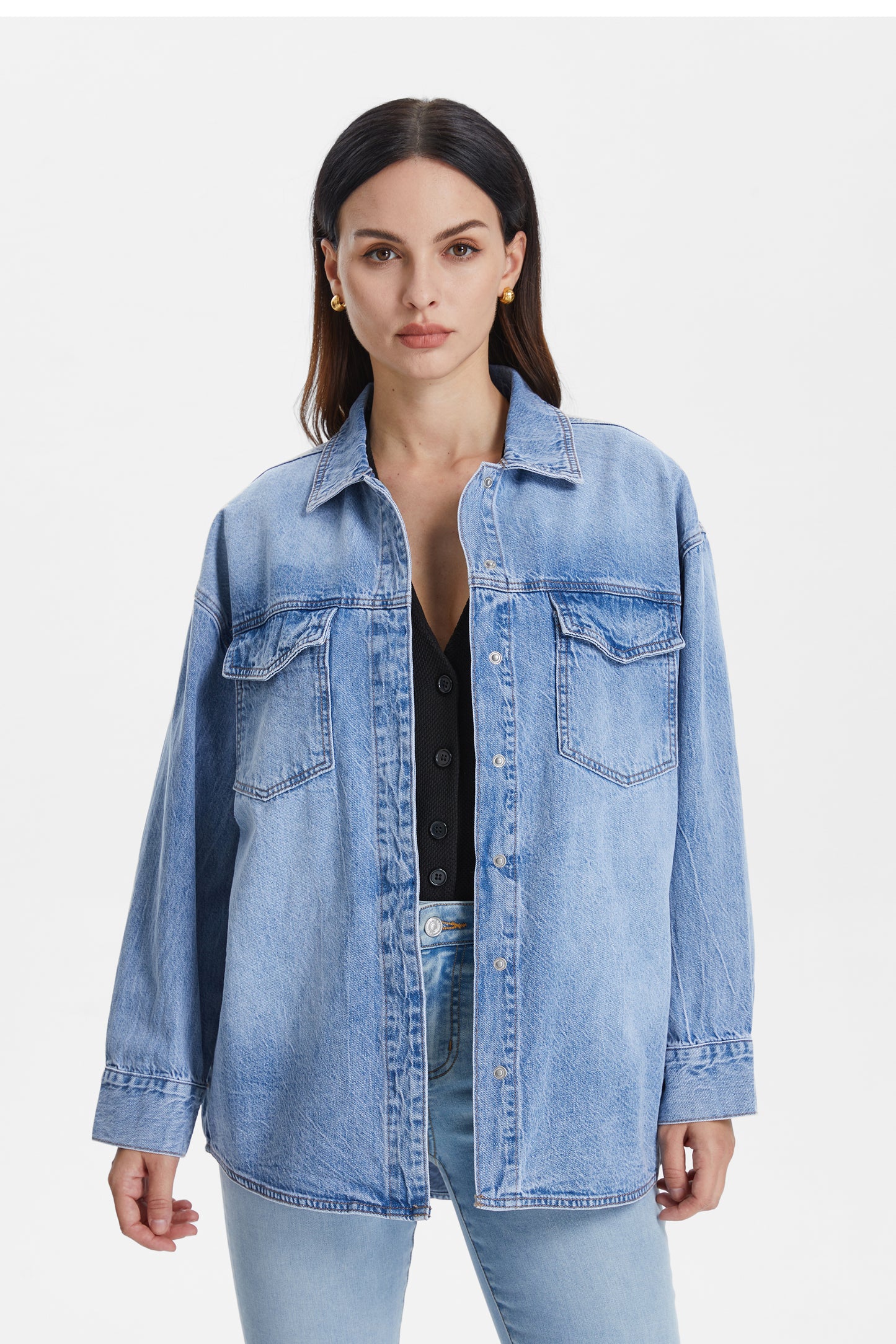 OVERSIZED SHIRT JACKET