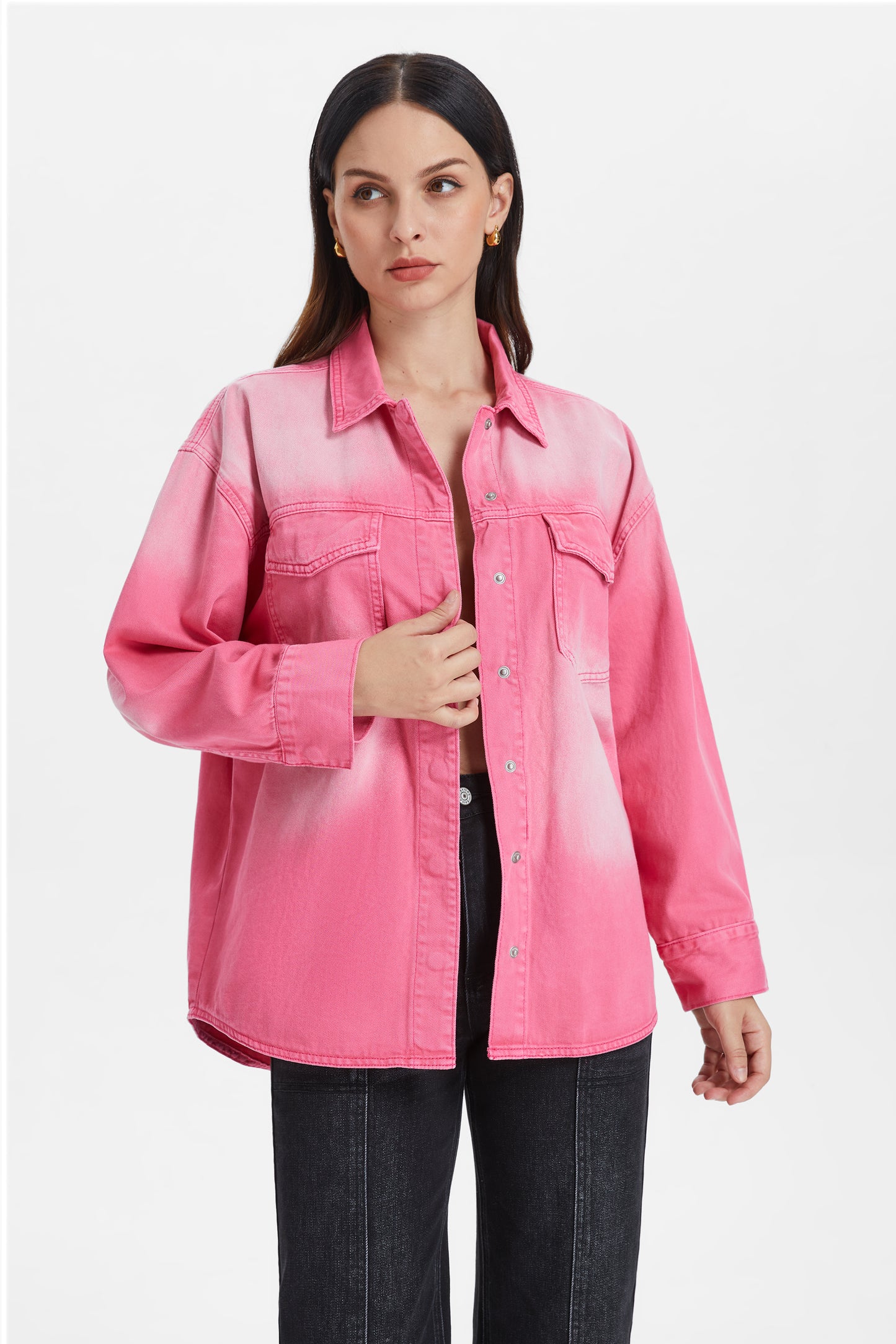 OVERSIZED SHIRT JACKET