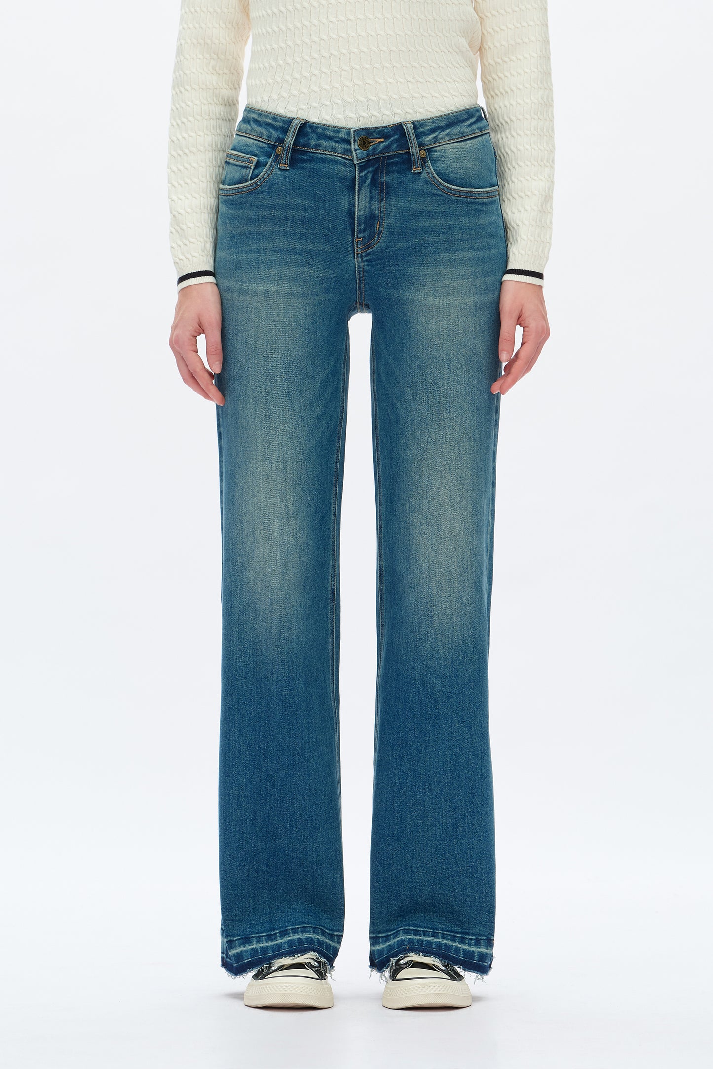LOW RISE WIDE LEG
